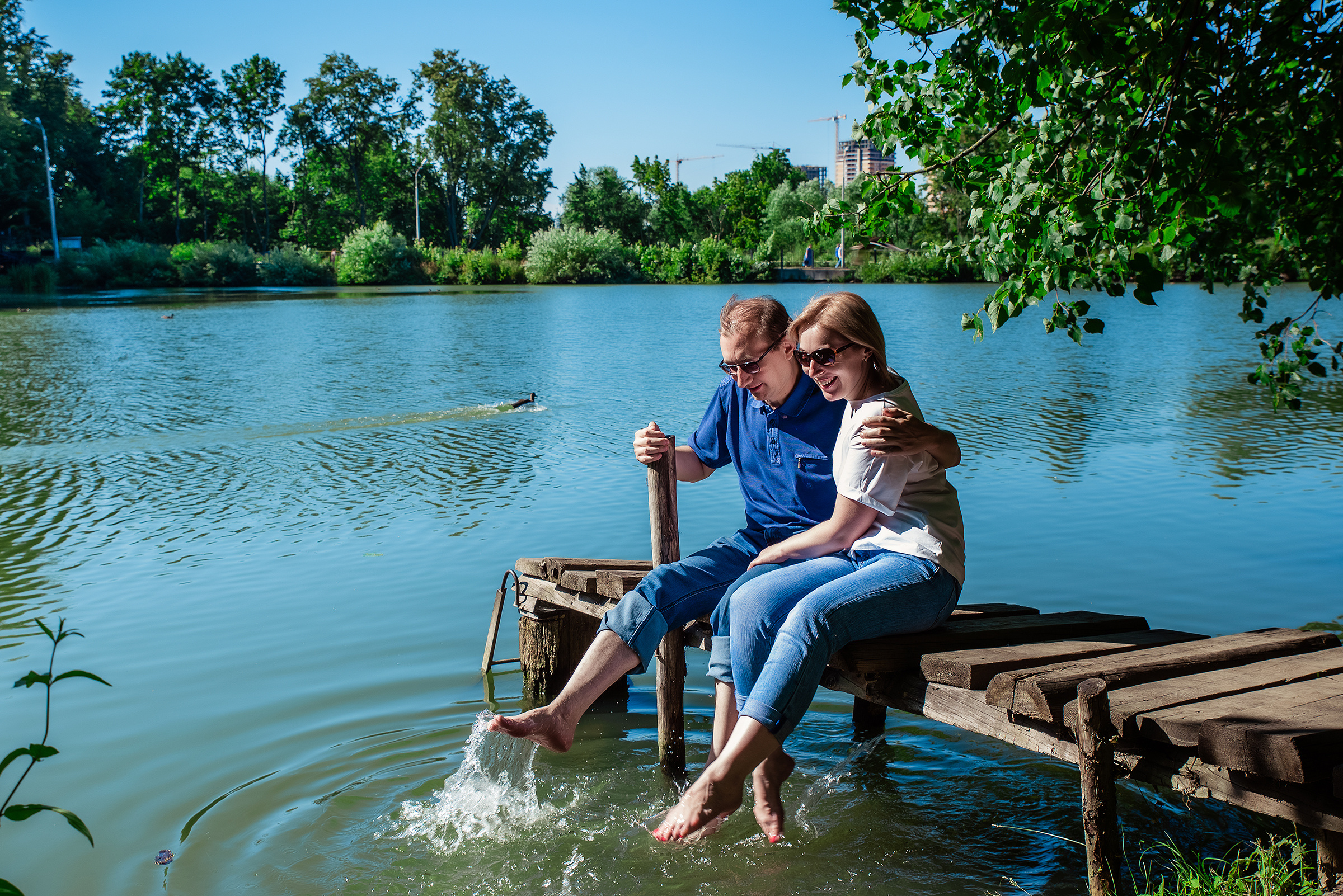 Прогулка Натальи с семьей. Семейный Фотограф в Туле Юлия Федотова