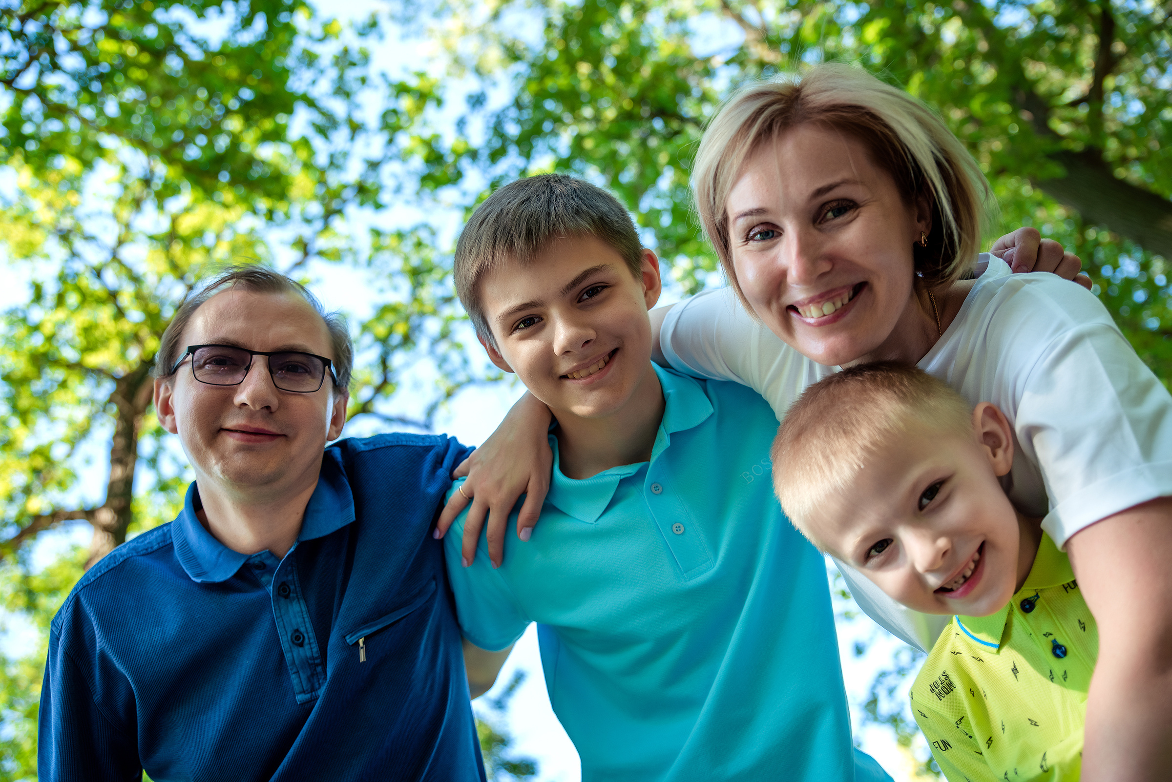 Прогулка Натальи с семьей. Семейный Фотограф в Туле Юлия Федотова