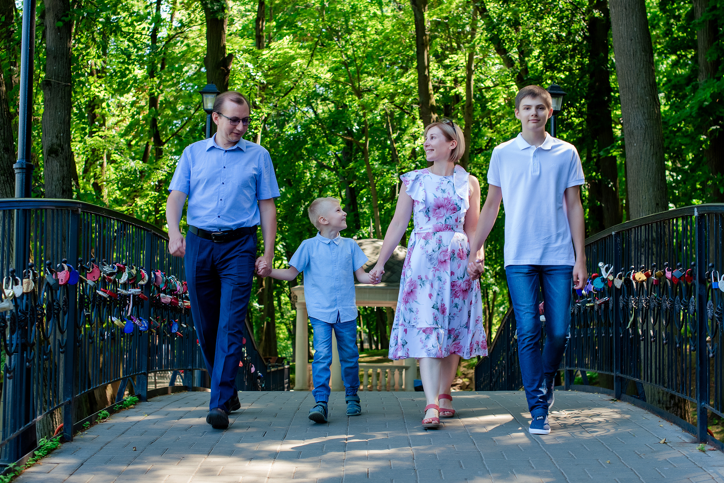 Прогулка Натальи с семьей. Семейный Фотограф в Туле Юлия Федотова