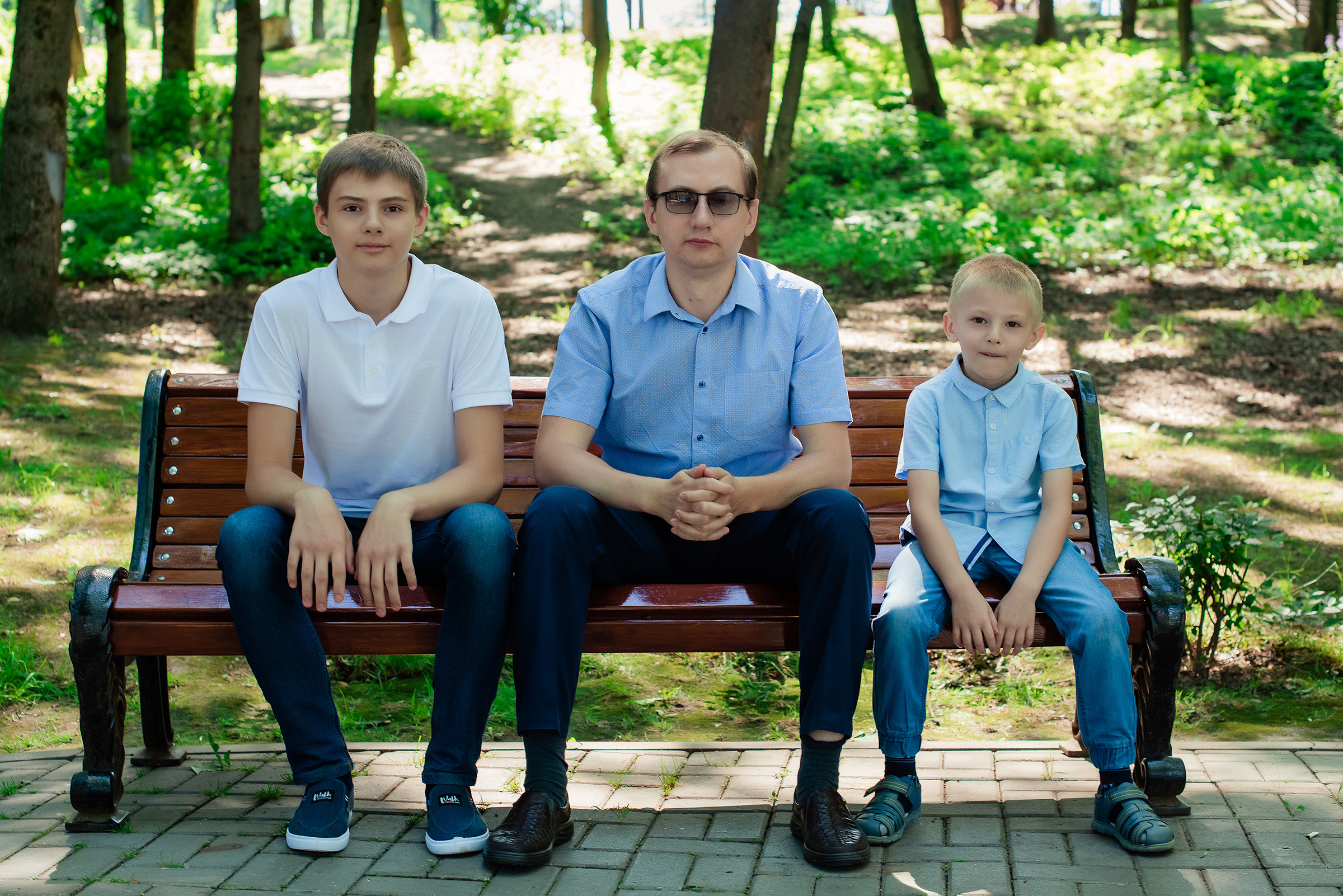 Прогулка Натальи с семьей. Семейный Фотограф в Туле Юлия Федотова