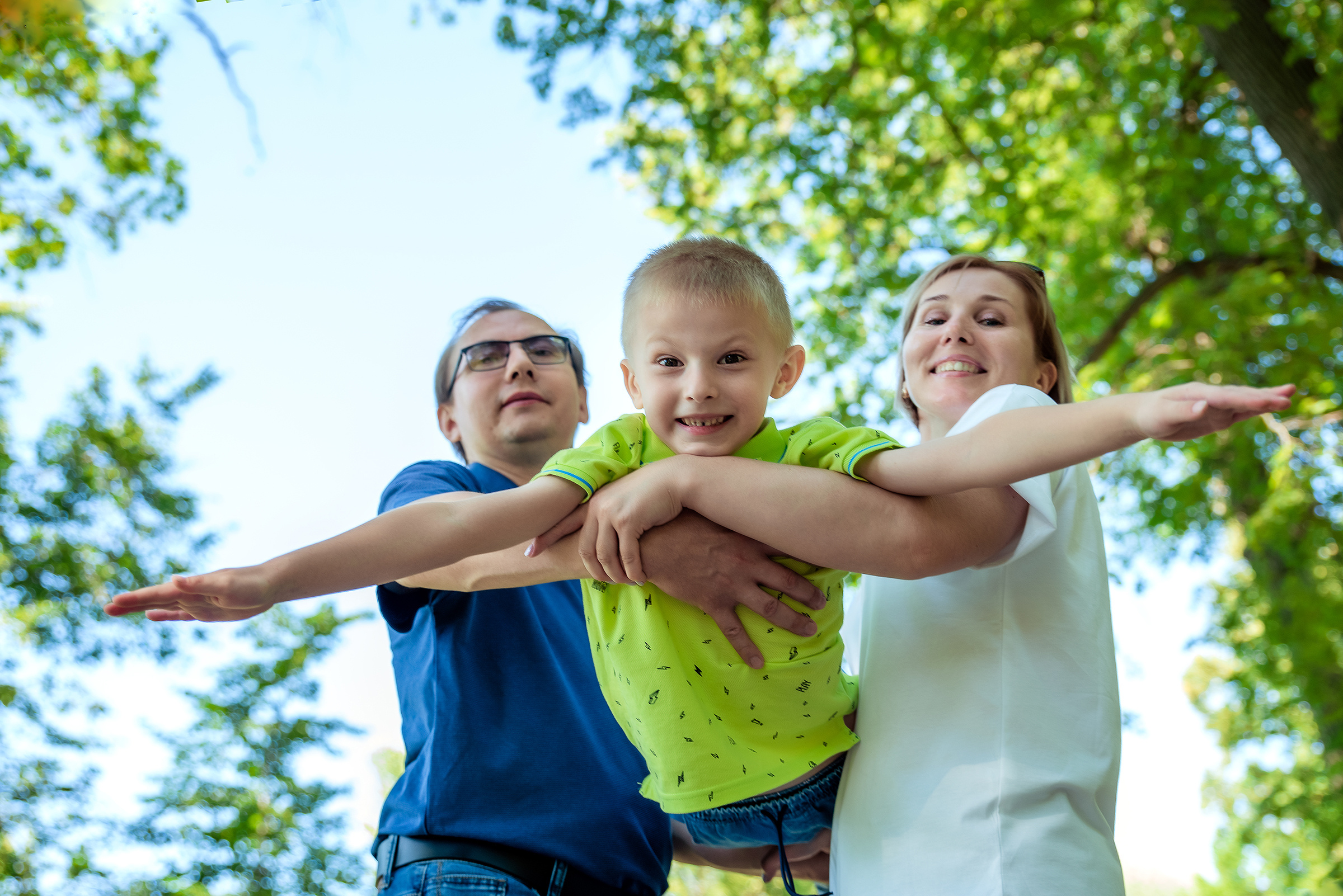 Прогулка Натальи с семьей. Семейный Фотограф в Туле Юлия Федотова