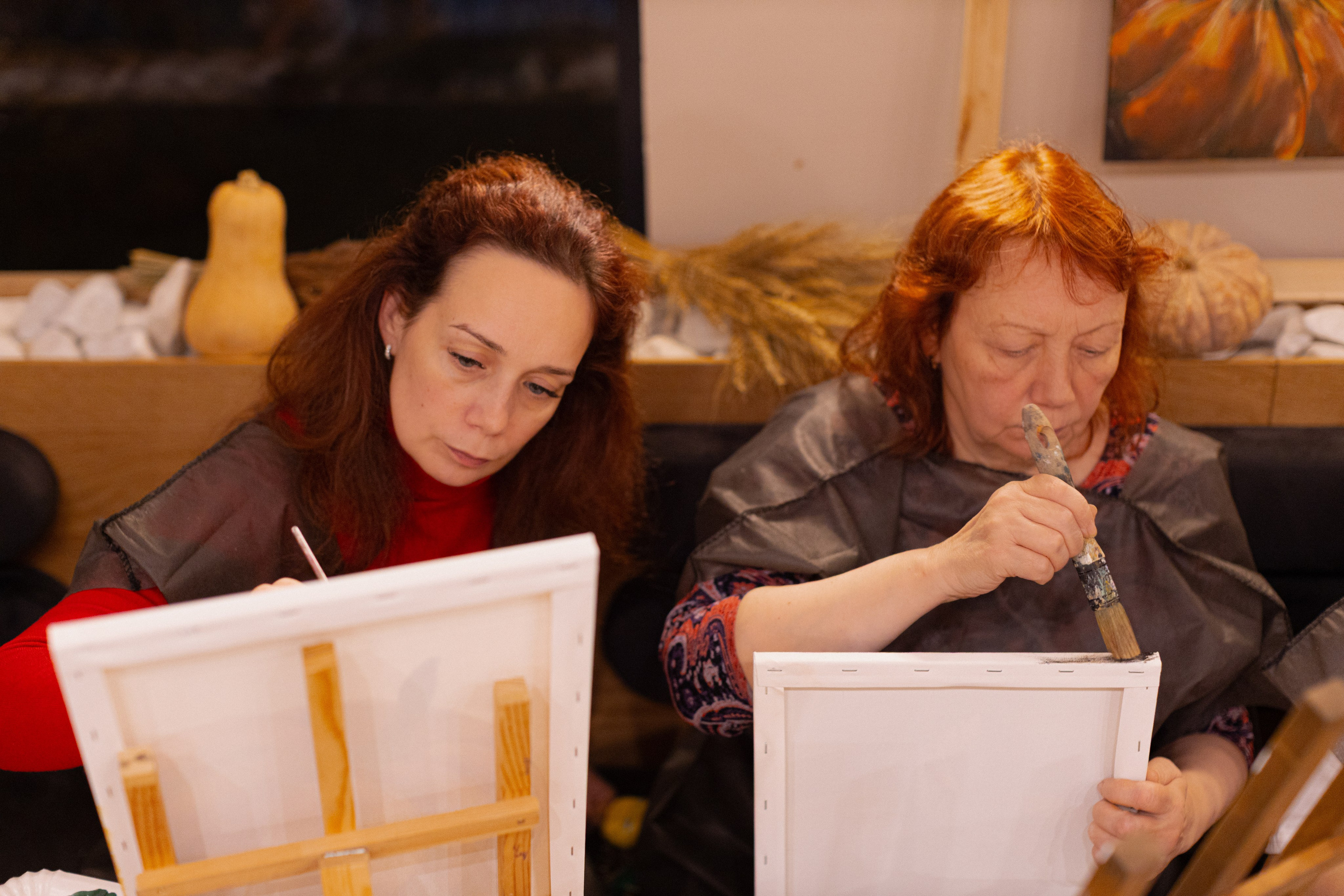 МК Тыква в кафе Здрасте. Анастасия Ракчеева Художник