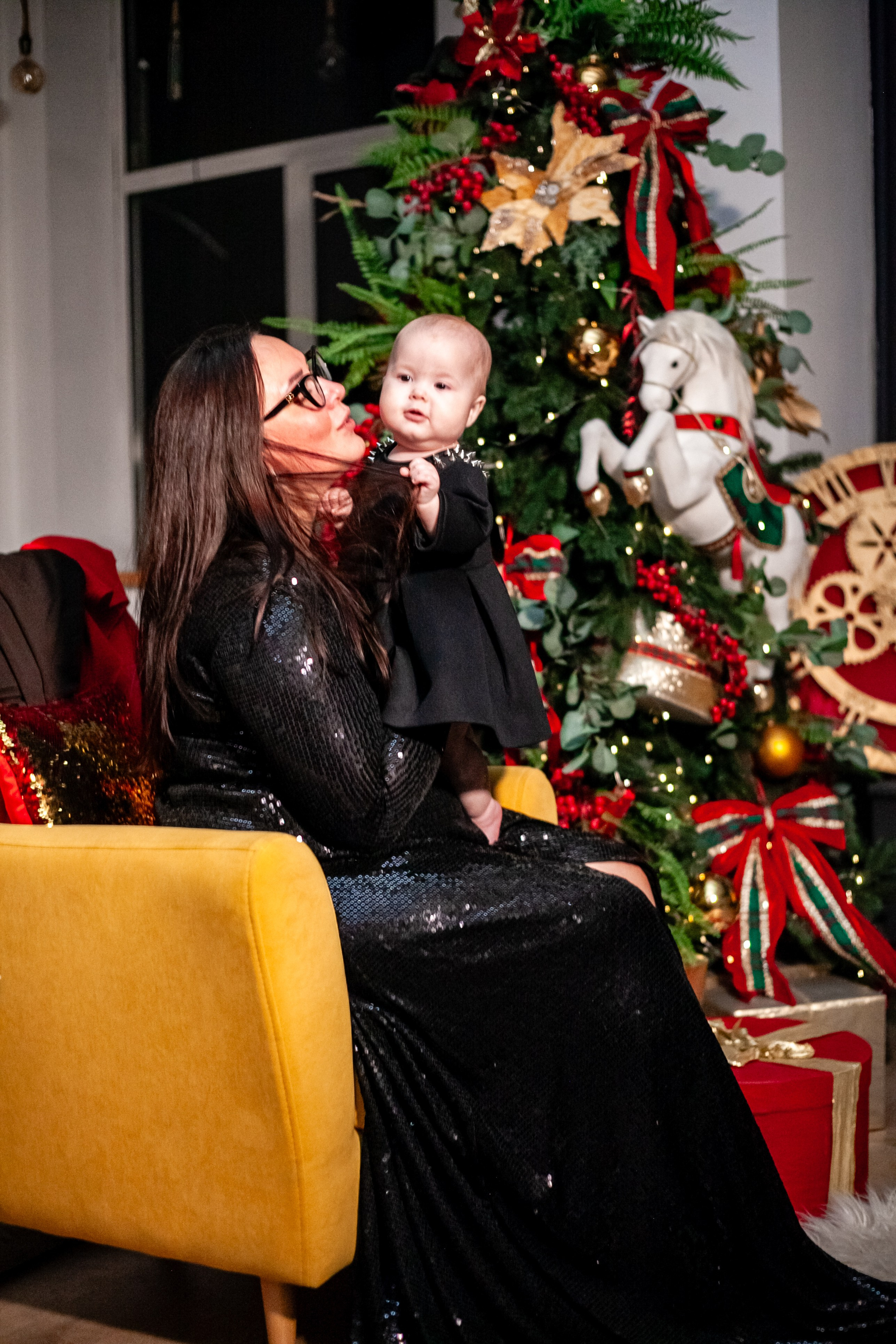 Ульяна и ее семья новый год 2024. Свадебный и семейный фотограф в Армавире