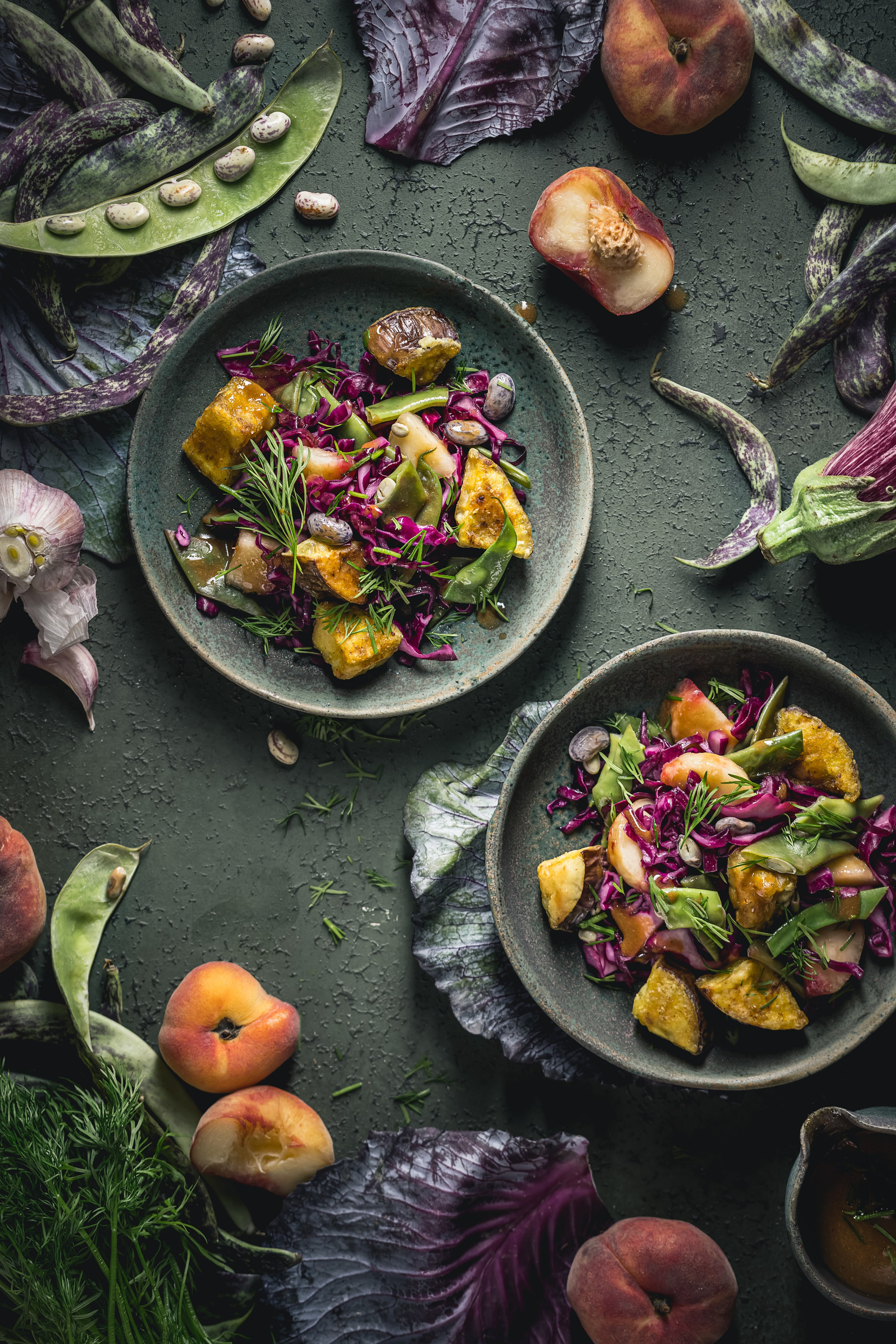 Eggplant Salad_1. Foodie Stories (гастрономические истории) рекламная фуд-фотосъёмка, Москва