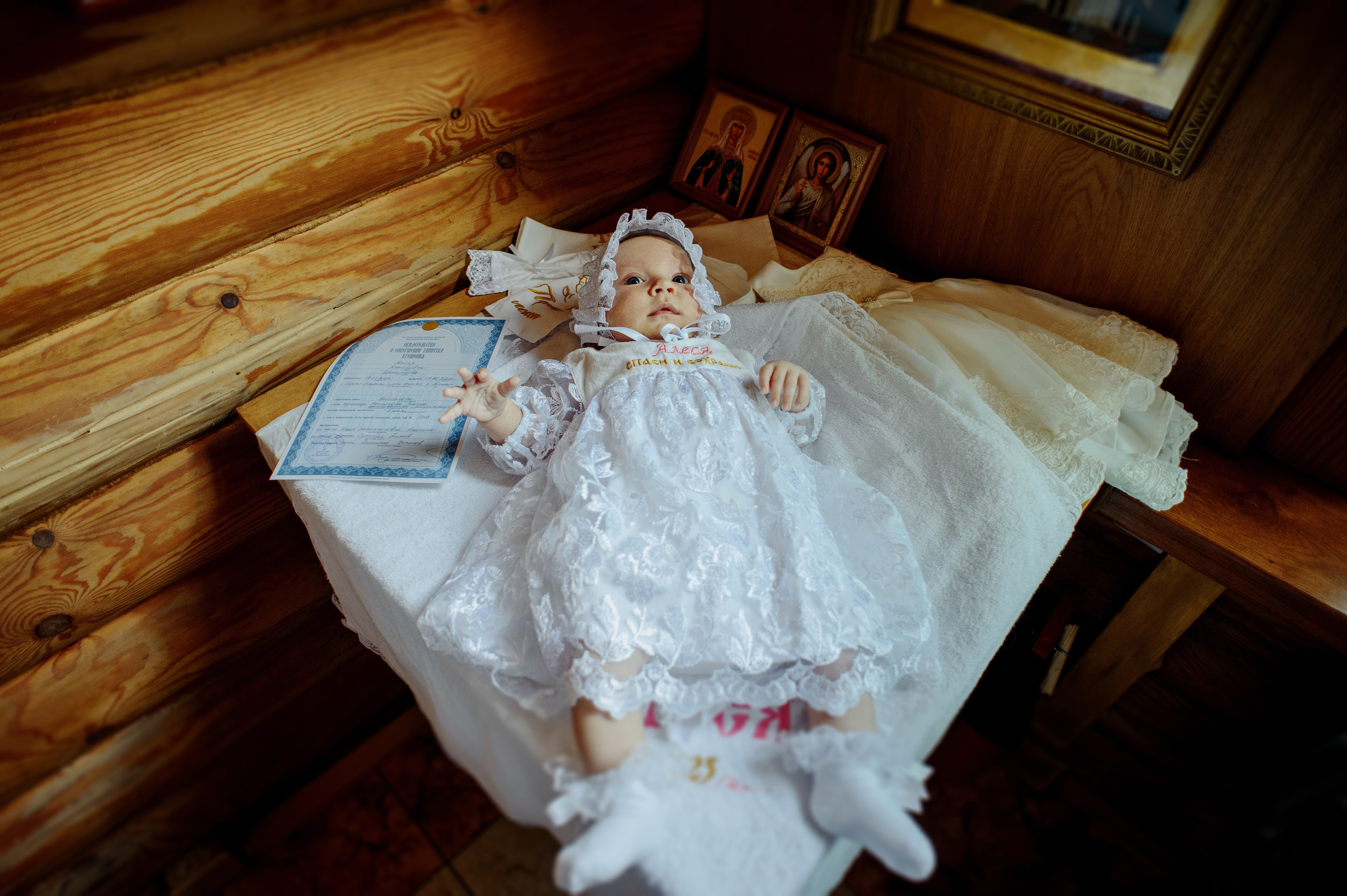 Крещение Алеси. Королева Елена Свадебный и семейный фотограф в Туле