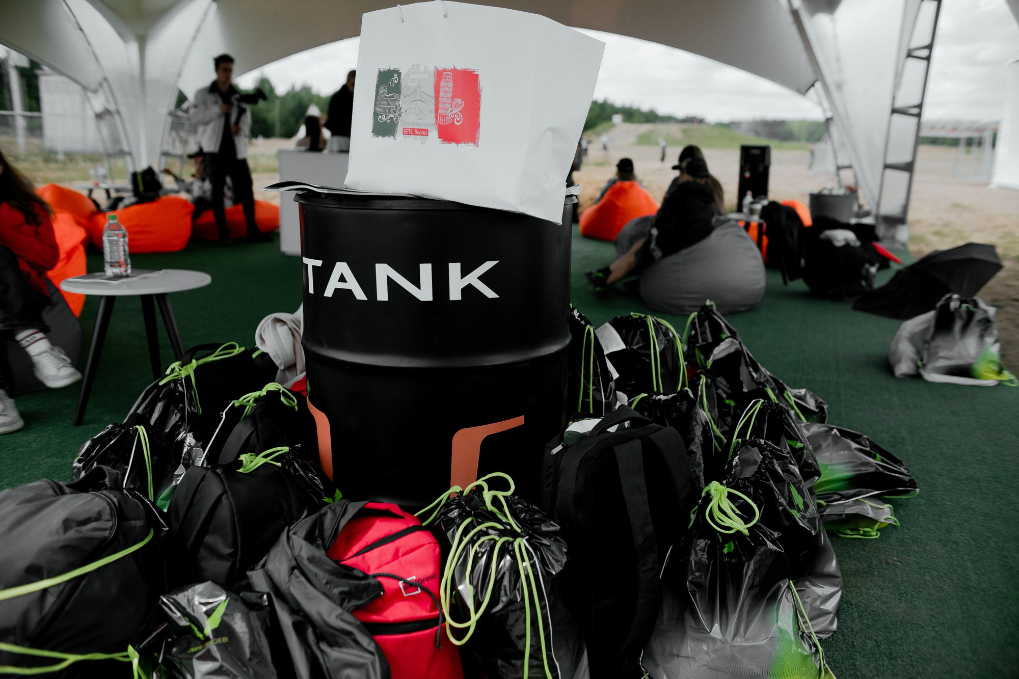 Тест-драйв TANK на Гонке Героев. Night2Day Санкт-Петербург