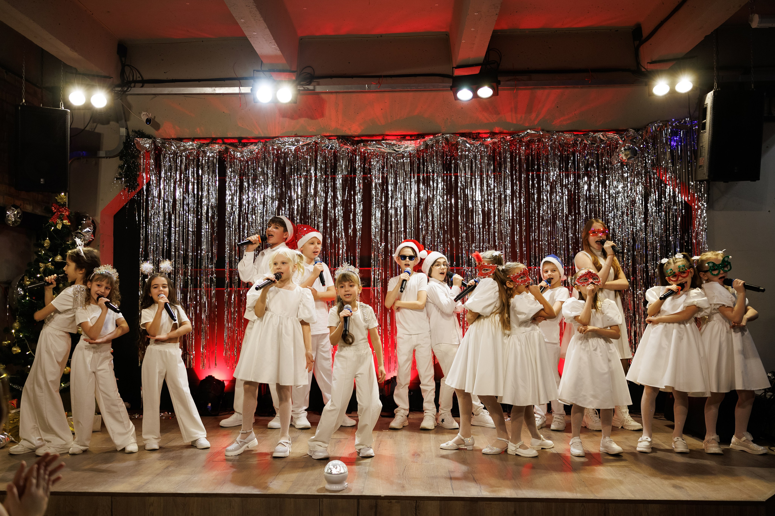 Отчетный новогодний концертстудии Крылья. Фотограф в Воронеже Галина Фурсова