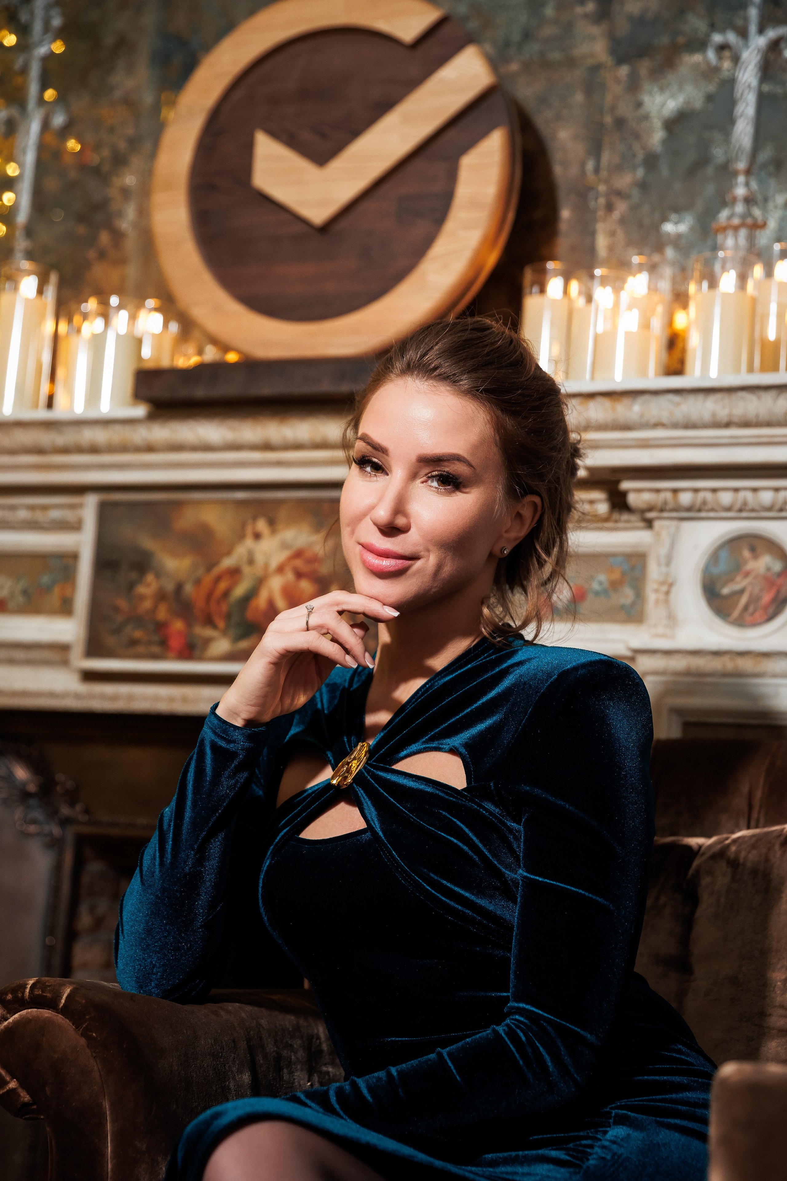 Новогодний ужин Сбер