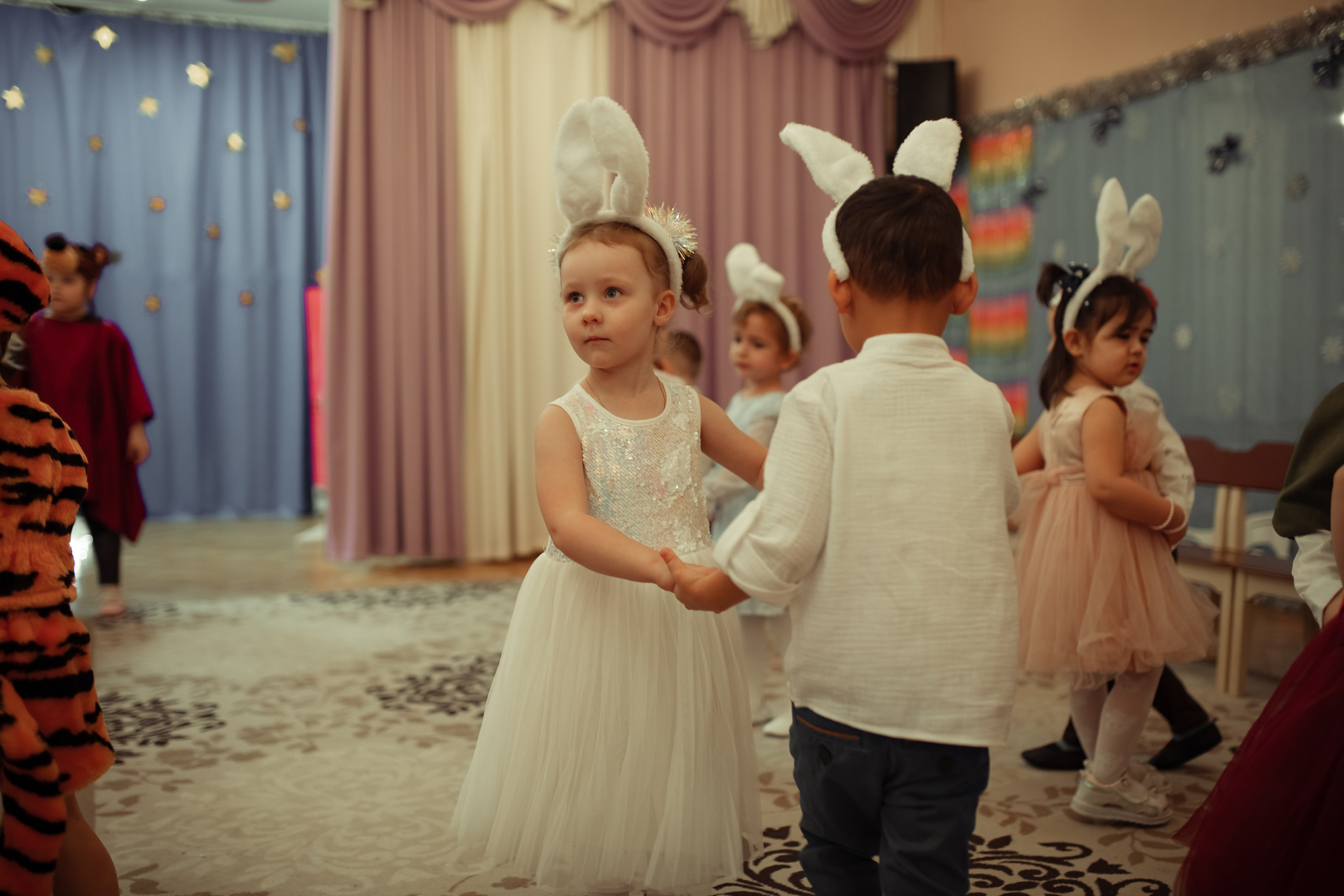 Новогодний утренник в детском саду. Семейный и детский фотограф в Москве Дорогова Екатерина