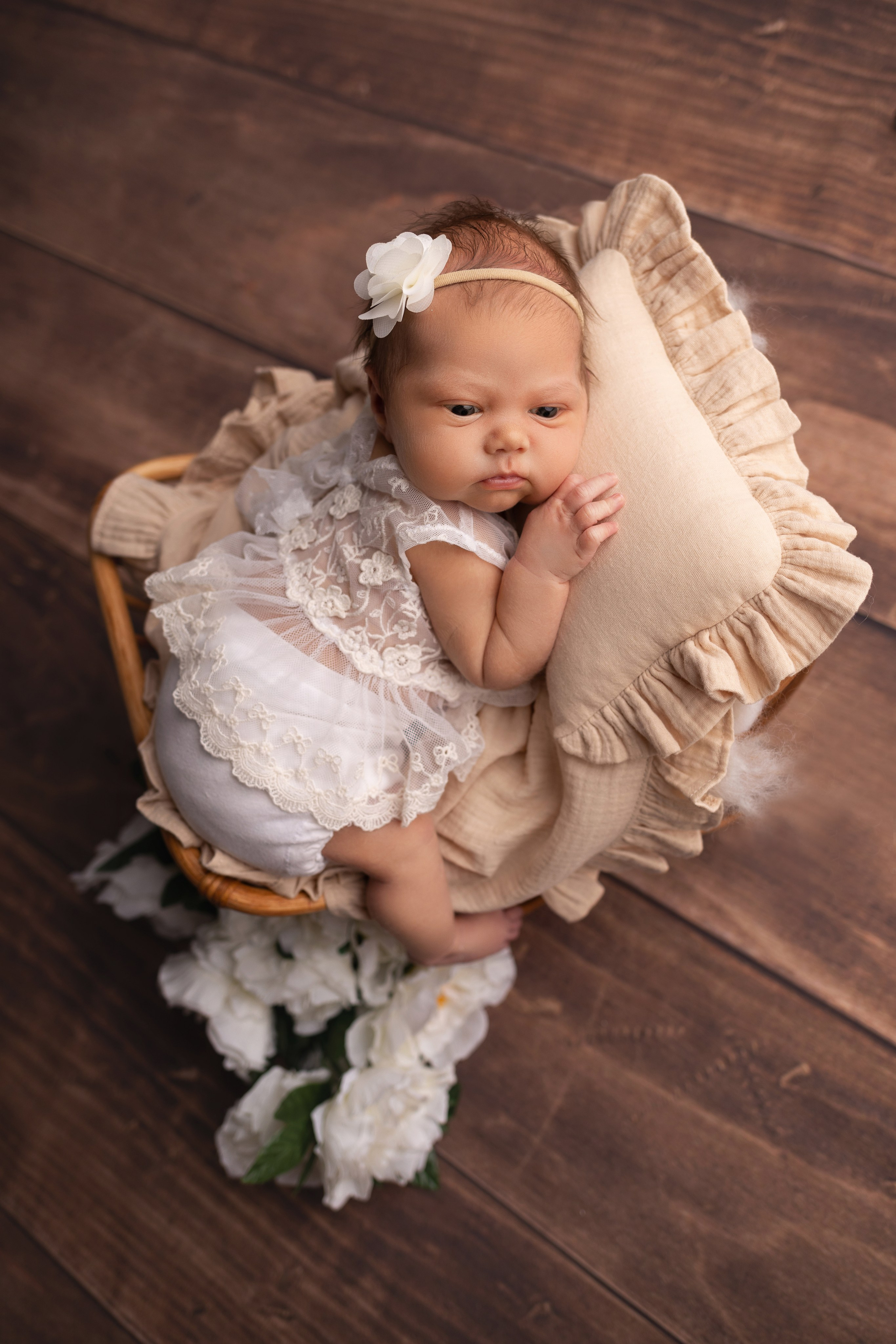 Классическая фотосессия малыша. Фотограф новорожденных малышей в Омске и Омской области Эльвира Камаева