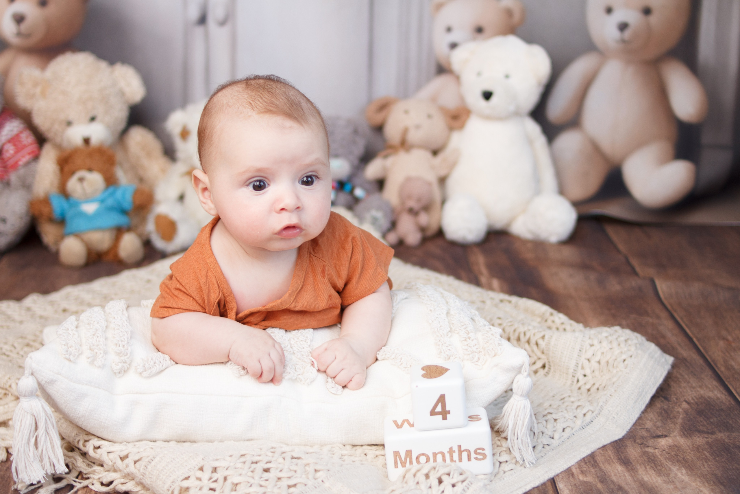 Тимурчик 4 месяца. Первый кадр | newborn фотограф | Всеволожск