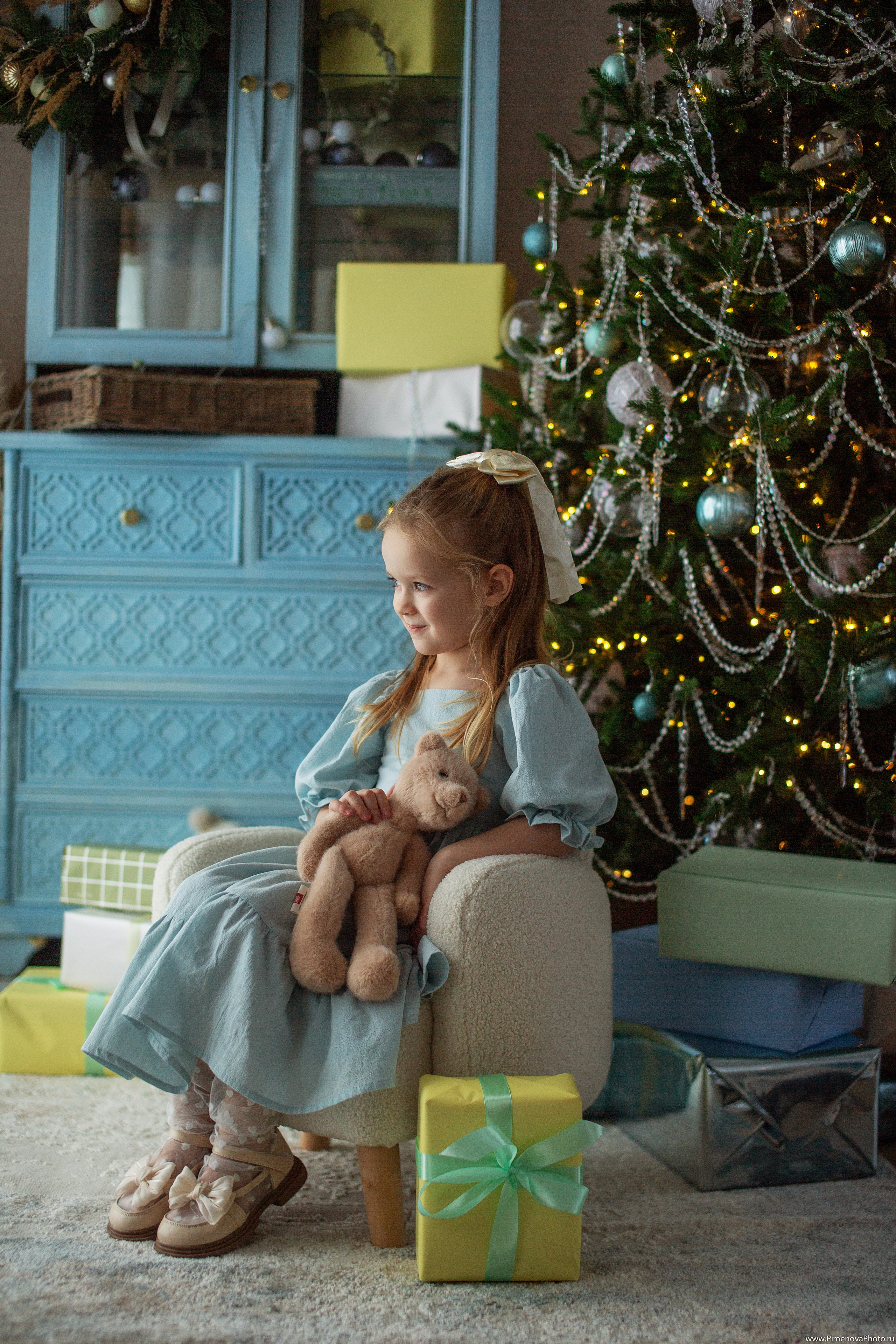 Новогодняя история: Ариана и Амелия. Семейный и детский фотограф в Петрозаводске