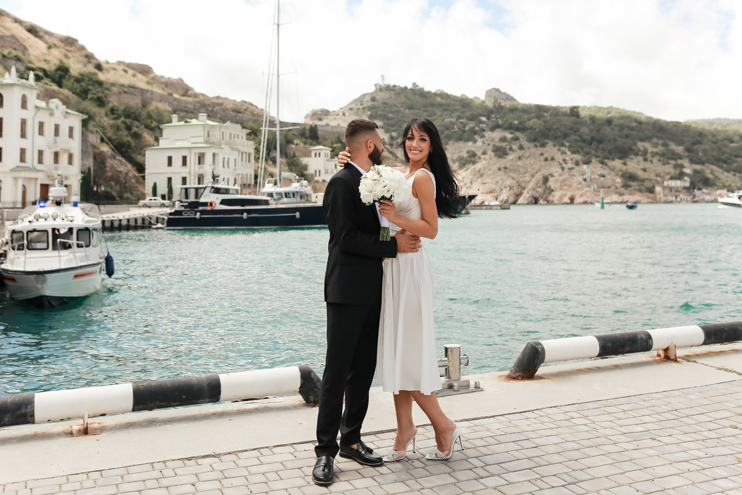 Свадебная прогулка в Севастополе. Фотограф в Краснодаре и в Евпатории Дарья Белоущенко