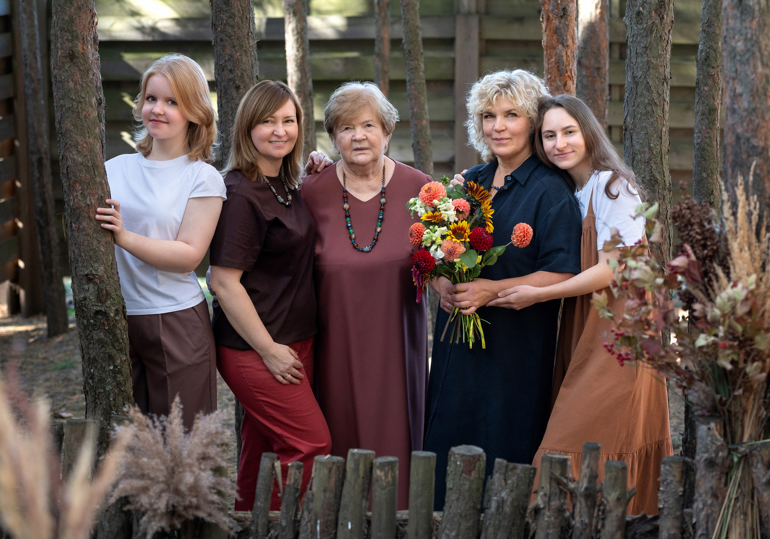 Портрет большой семьи