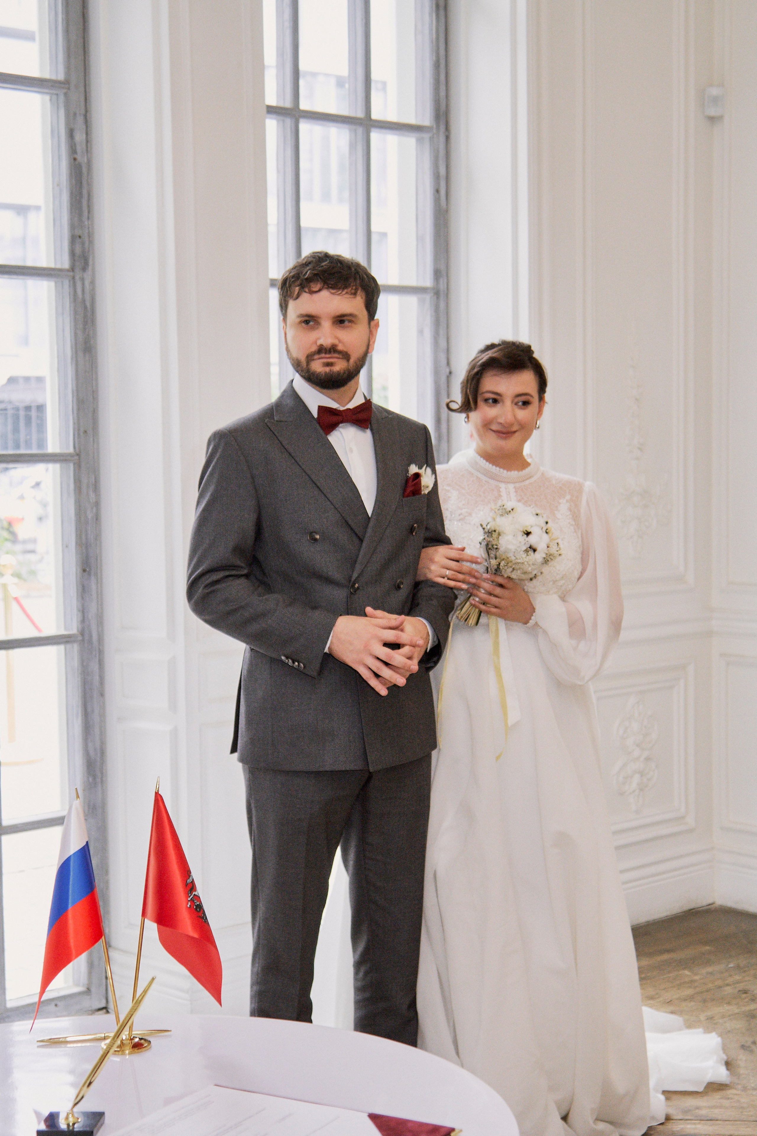 Свадебная фотосессия росписи в особняке Роял