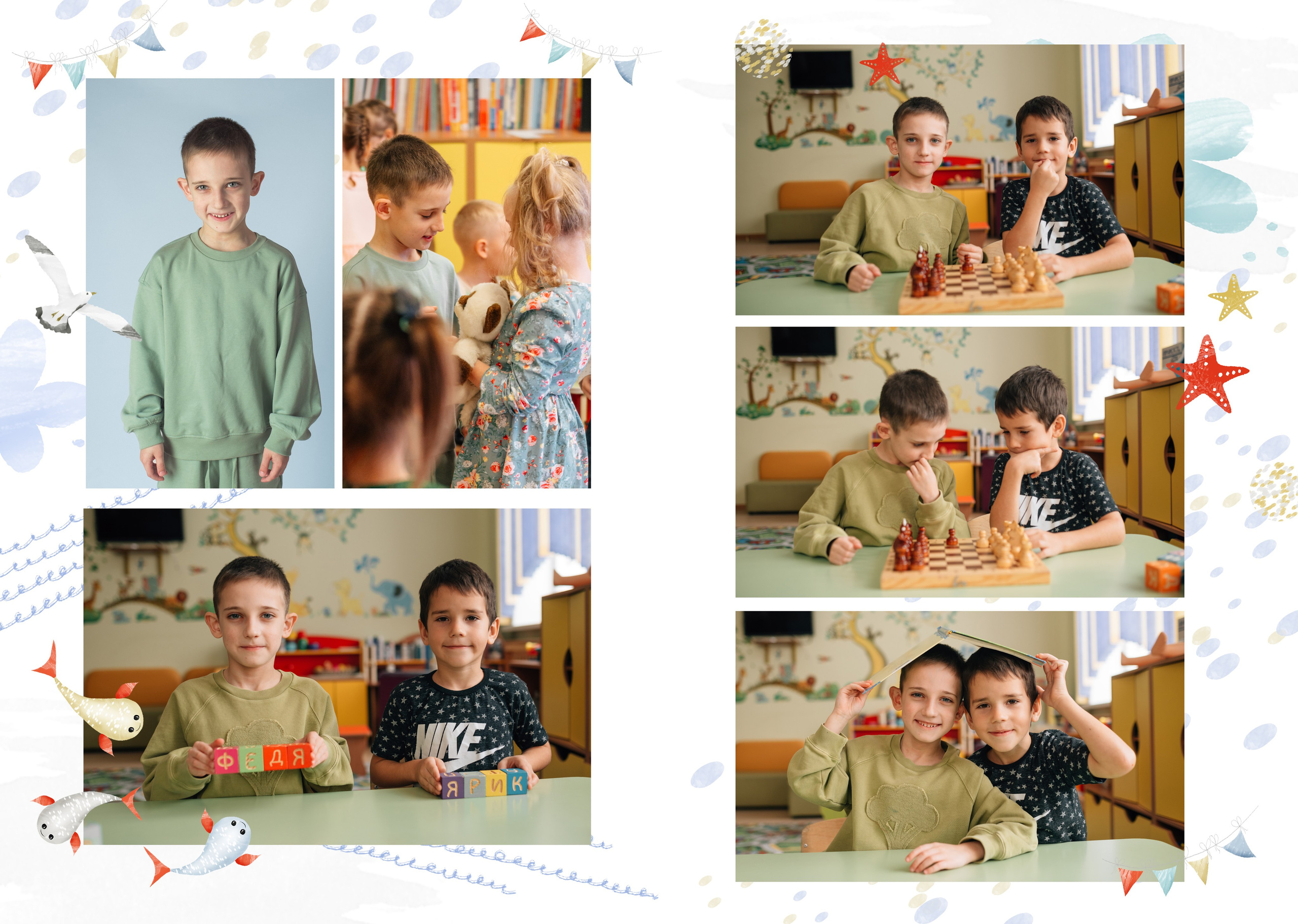 Готовые макеты. Семейный и детский фотограф в Хабаровске Малиновская Светлана