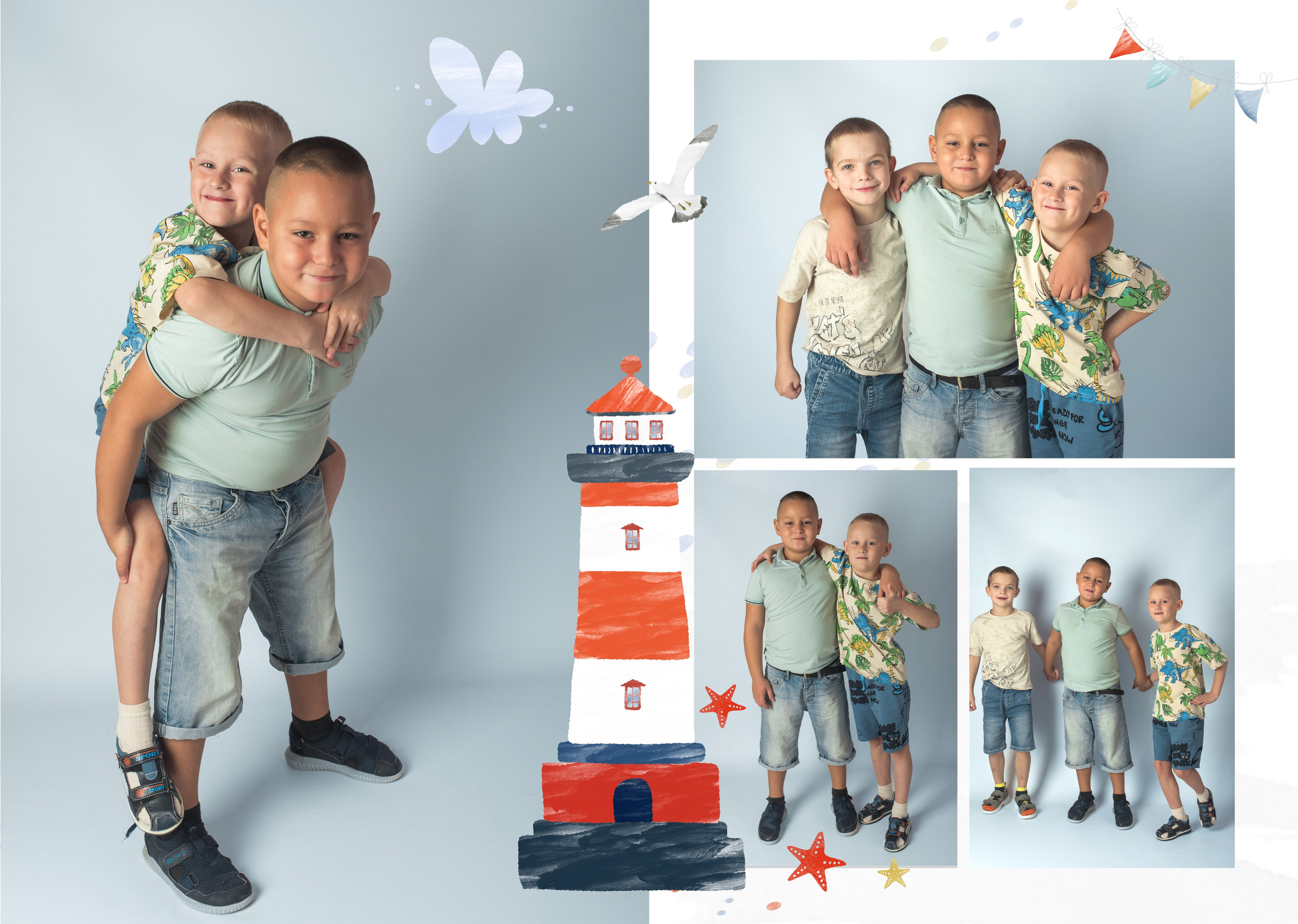 Готовые макеты. Семейный и детский фотограф в Хабаровске Малиновская Светлана