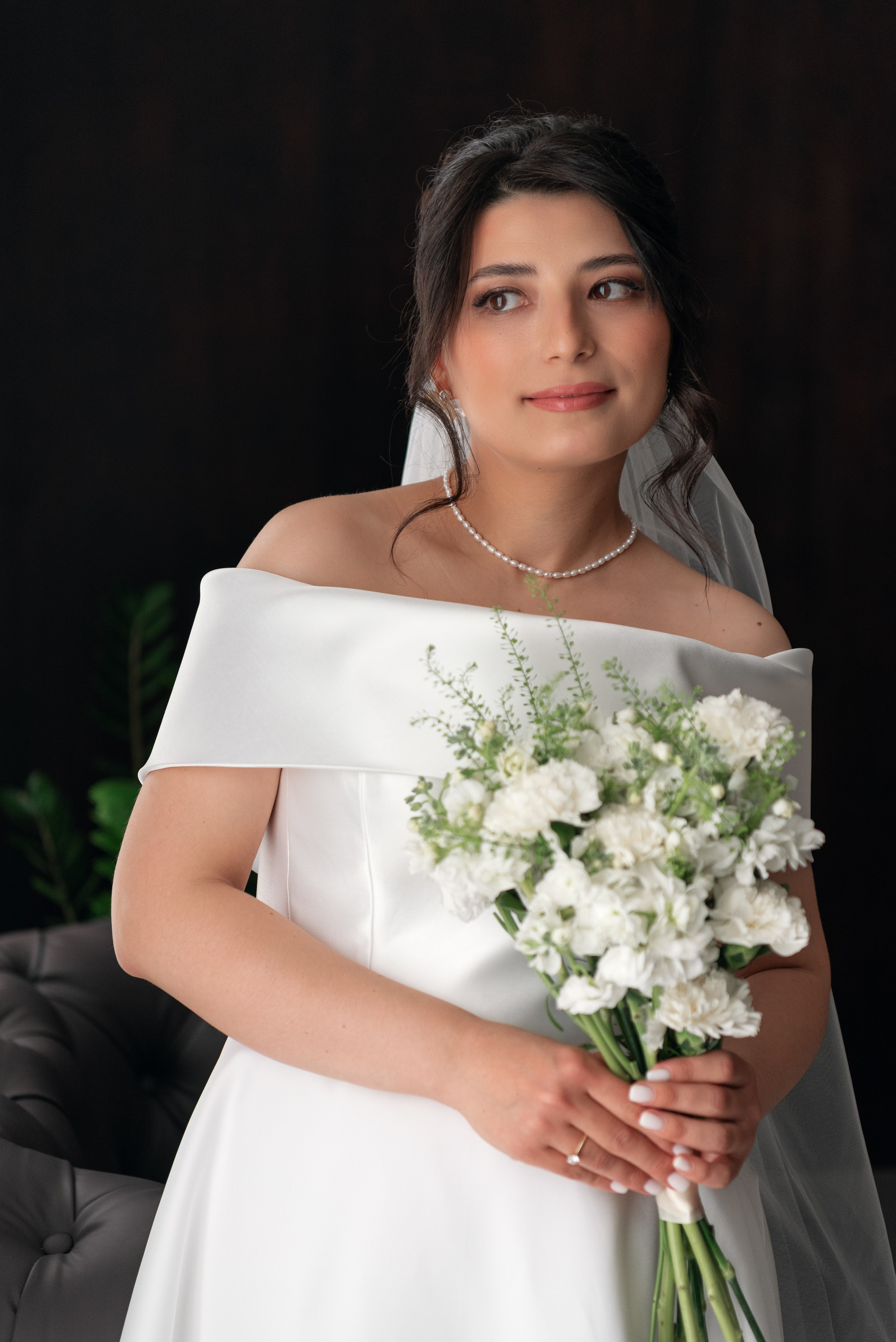 Митинский Дворец Бракосочетания. Нафиса и Фредерик. Ульяна Сёмина, фотограф, Москва