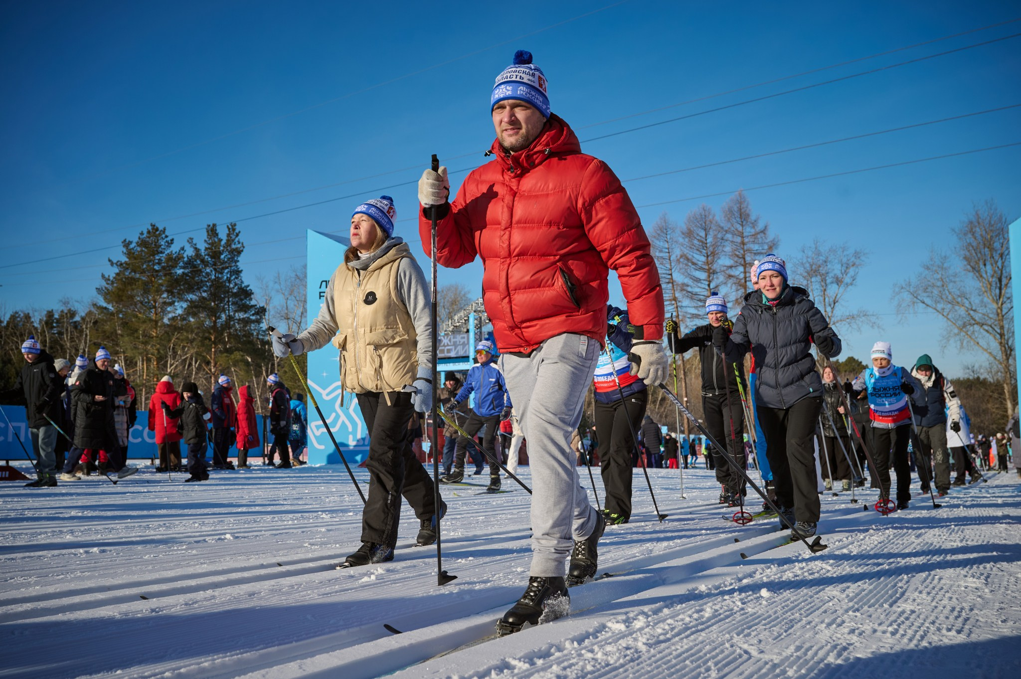 Лыжня России 2025. Мезенцев Евгений фотограф