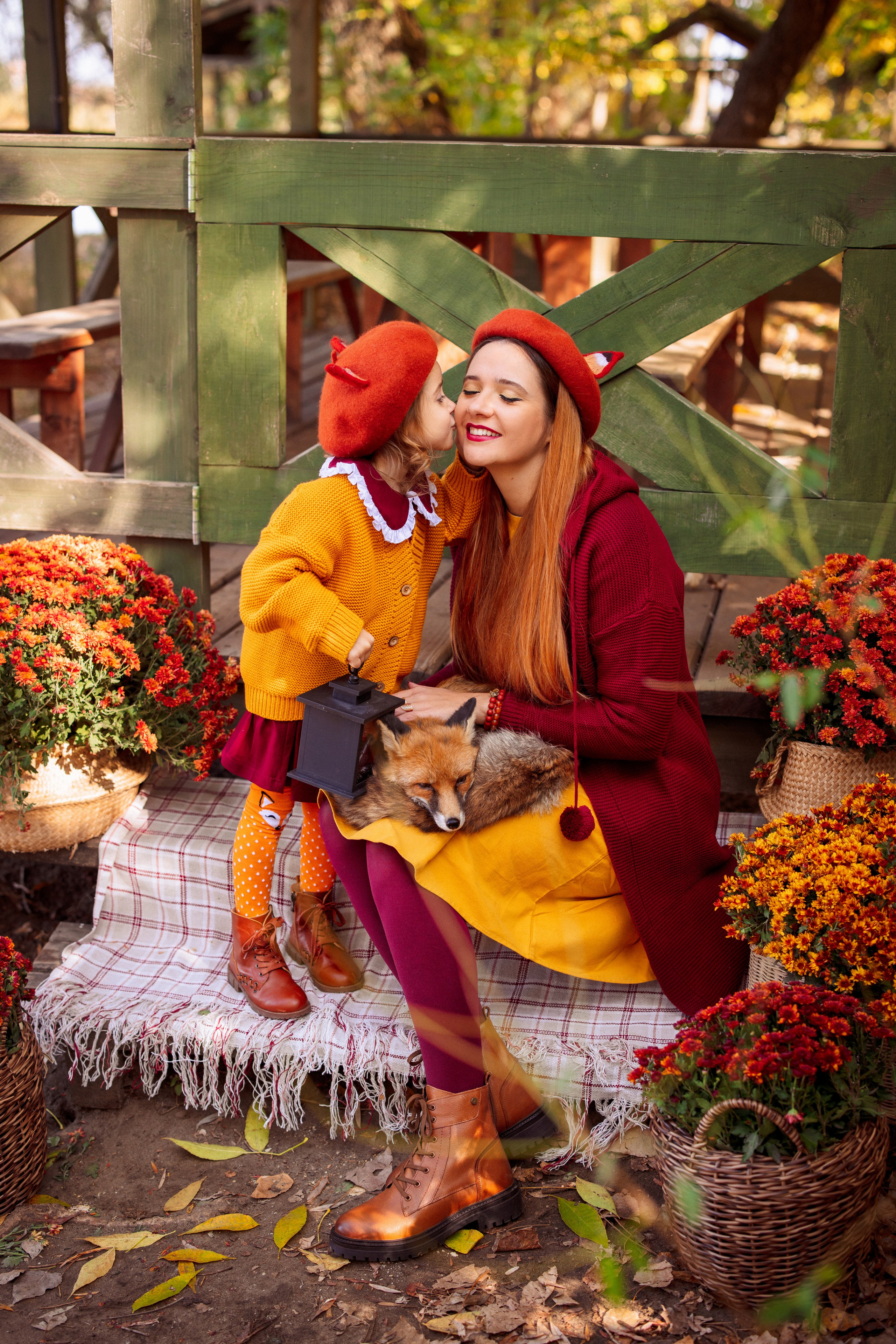 Осень с «Лисом». Семейный и детский фотограф в Краснодаре Анна Трашкова