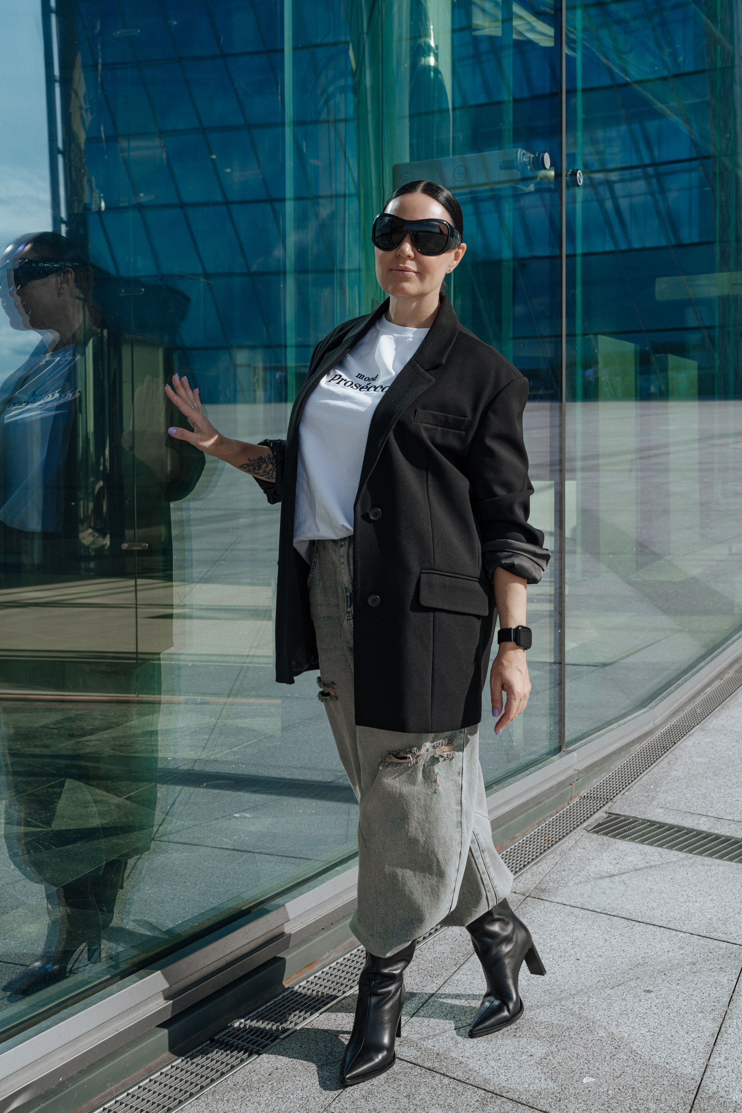 Елена. Лахта центр. Портретный фотограф в Санкт-Петербурге Дмитриева Наталия