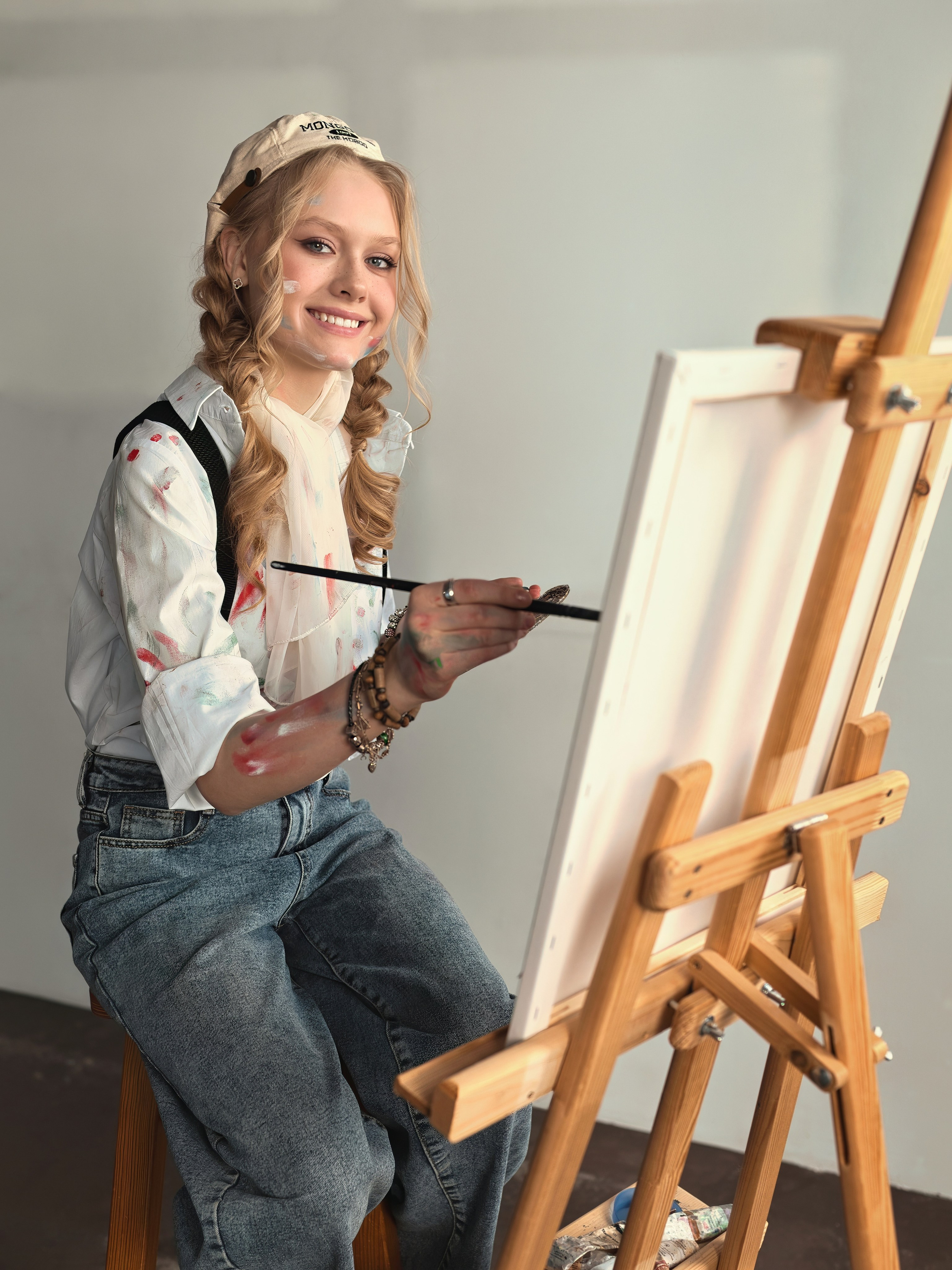 Художница. Фотограф Денис Кривопусков