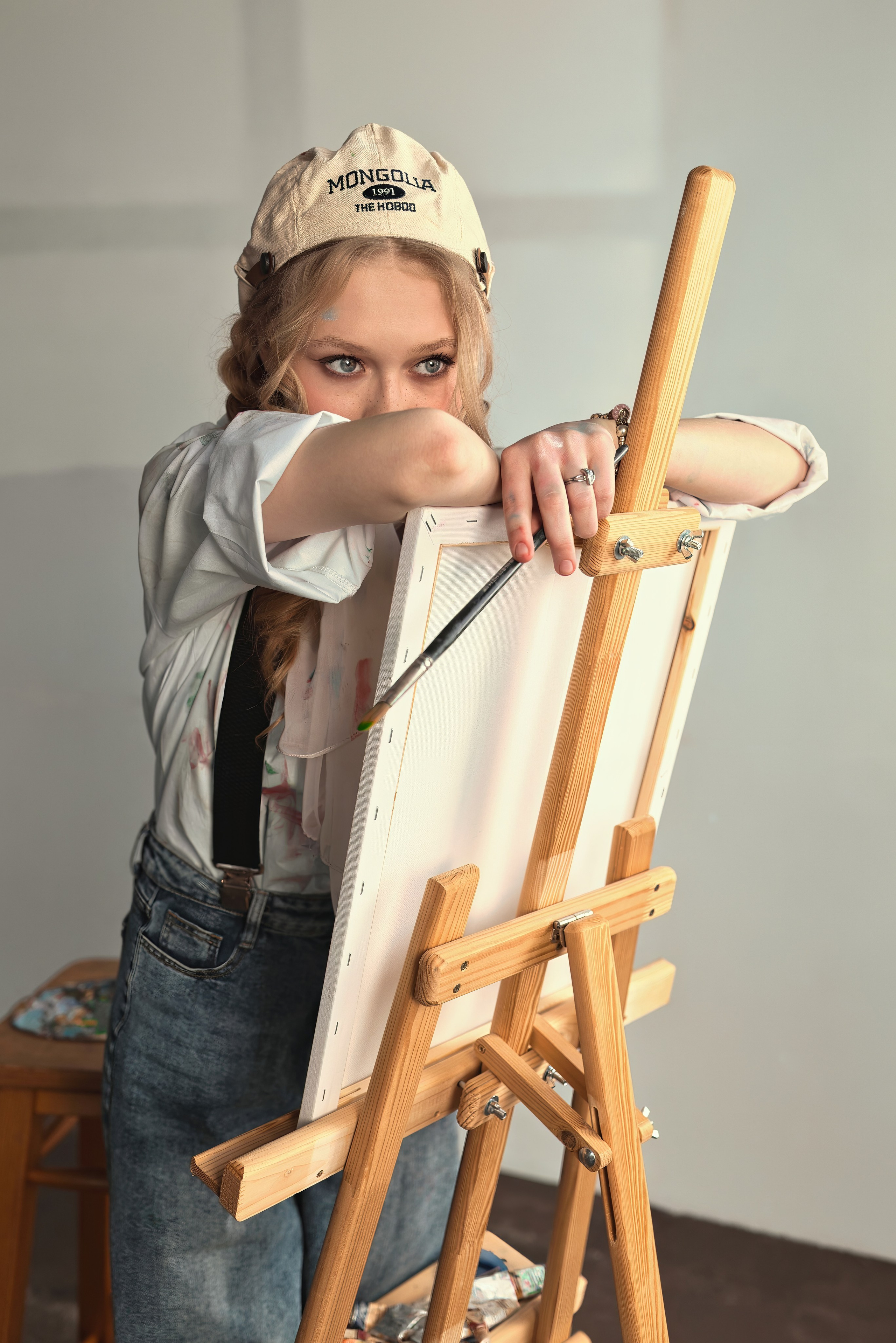 Художница. Фотограф Денис Кривопусков