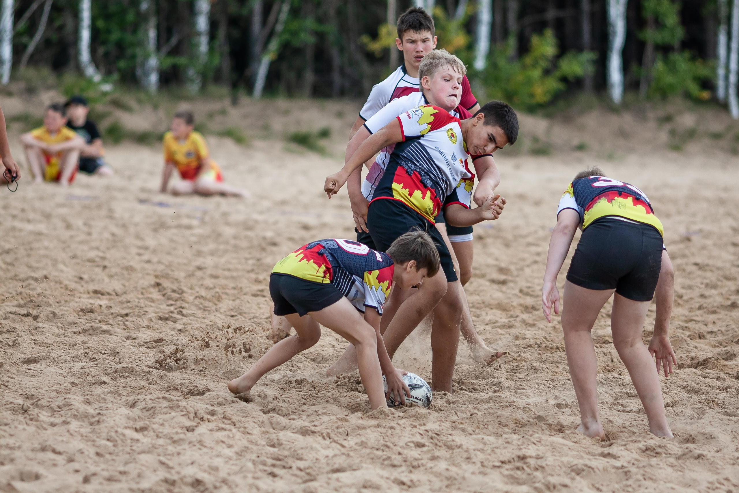 «Кубок «Молота» по пляжному Регби. Фотография