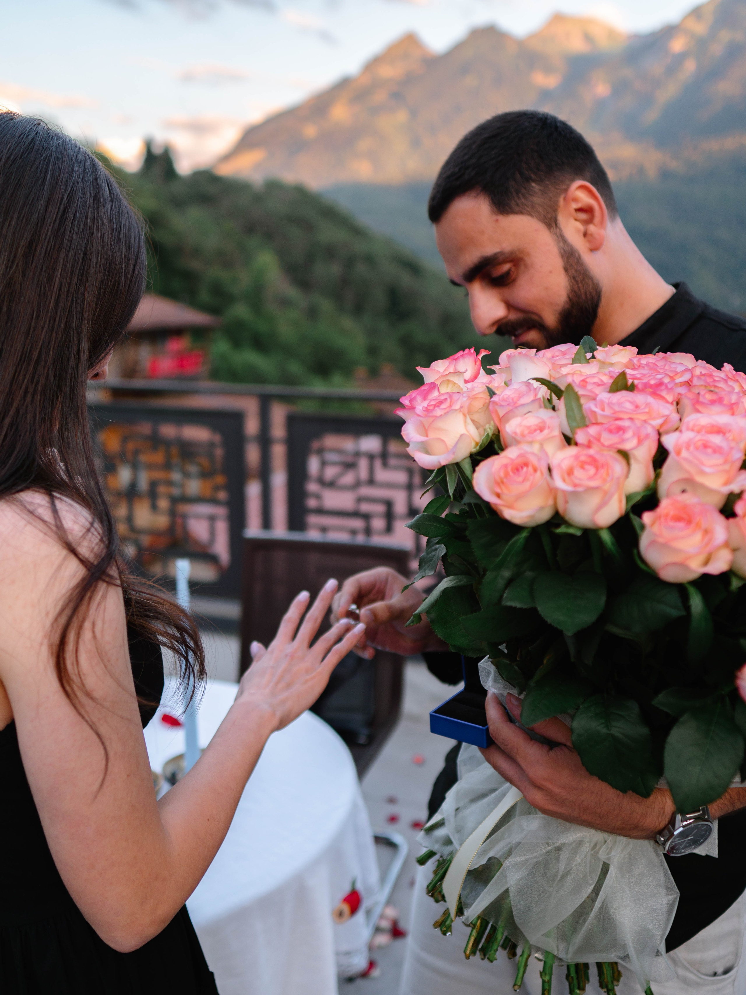 Предложение руки и сердца. Фотограф в Сочи