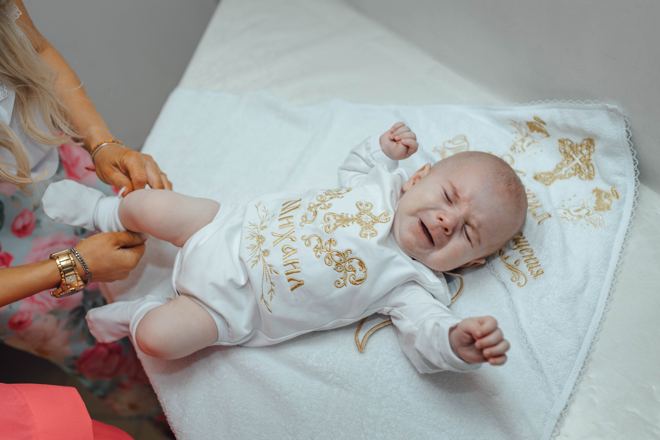 Крещение Михаила, храм Святой Троицы, июнь 2025