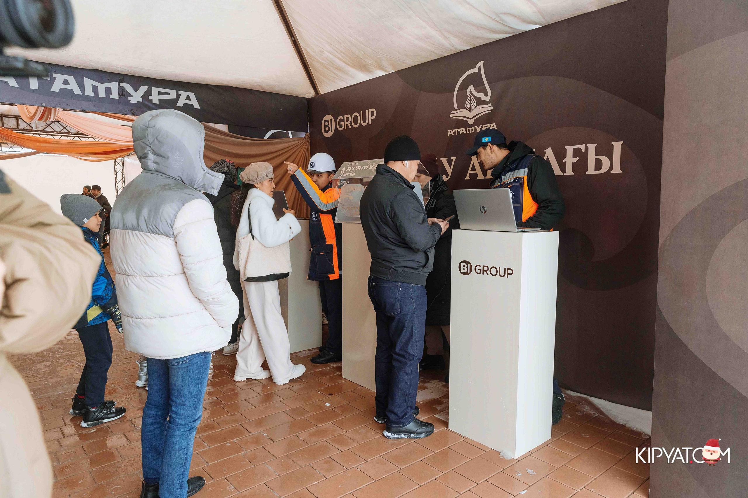 Открытие бигвилля Атамура