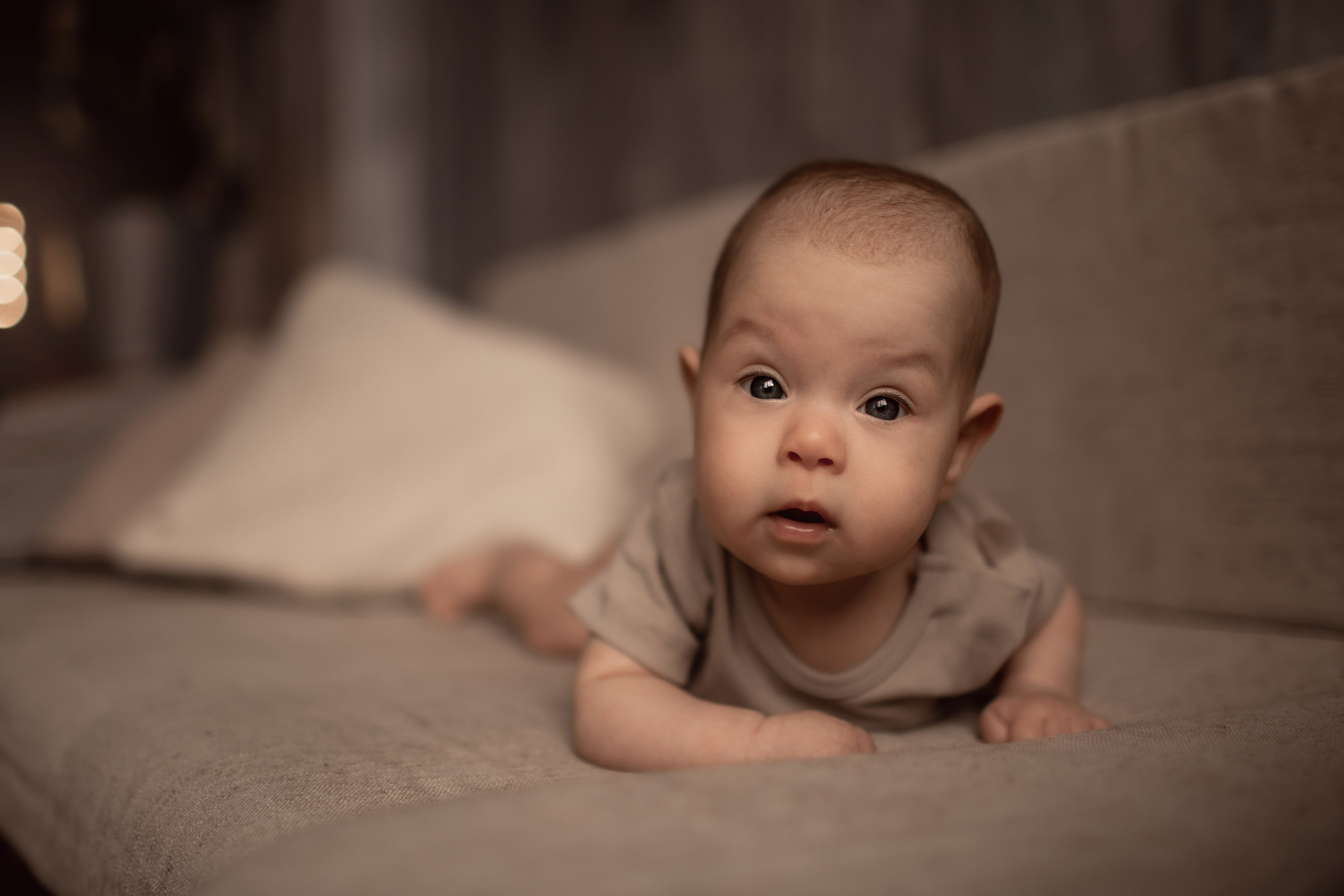 Валерия и Геннадий с крошкой. Семейный фотограф в Москве