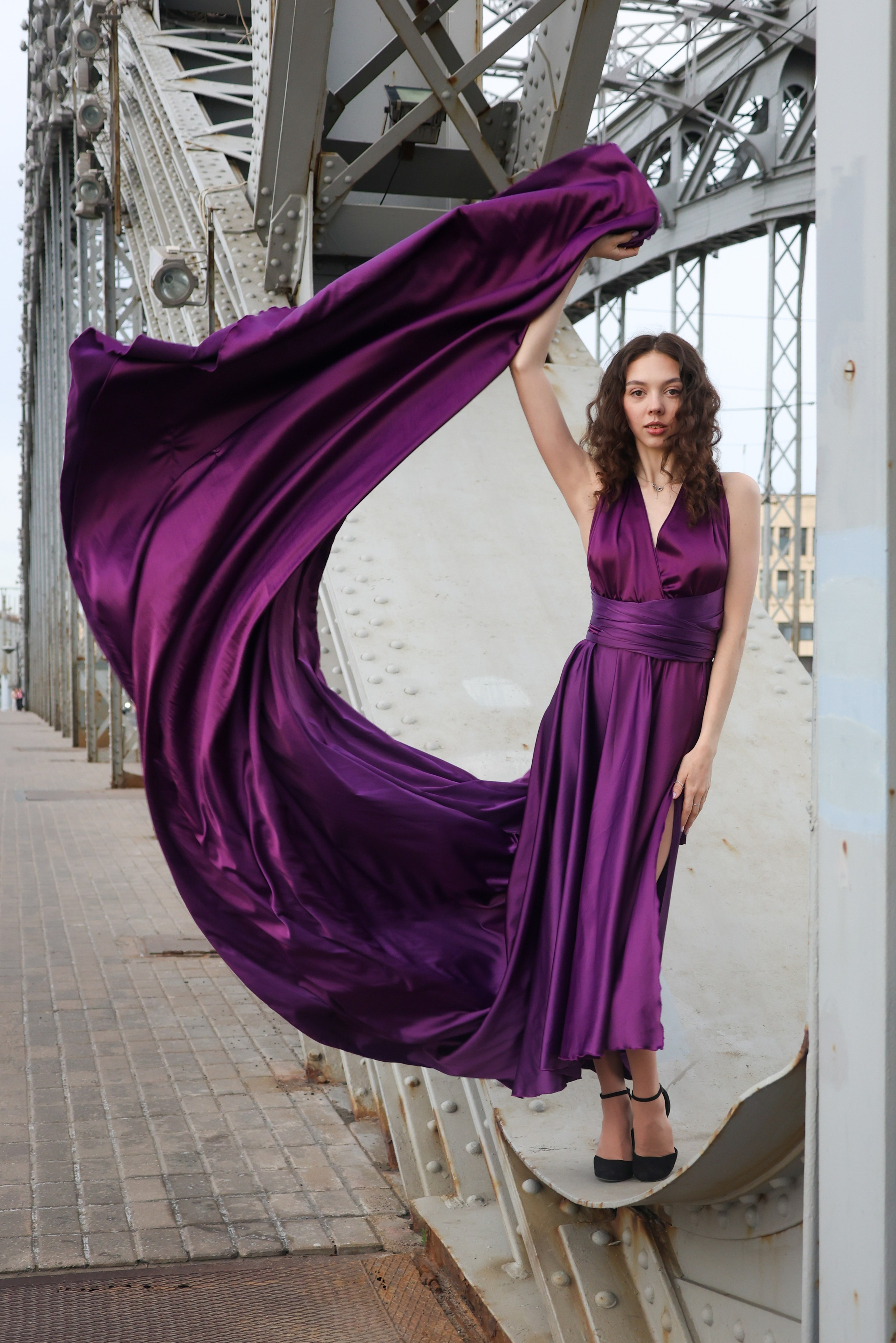 Анна. Большеохтинский мост. Фотограф состояний Марина Савинская