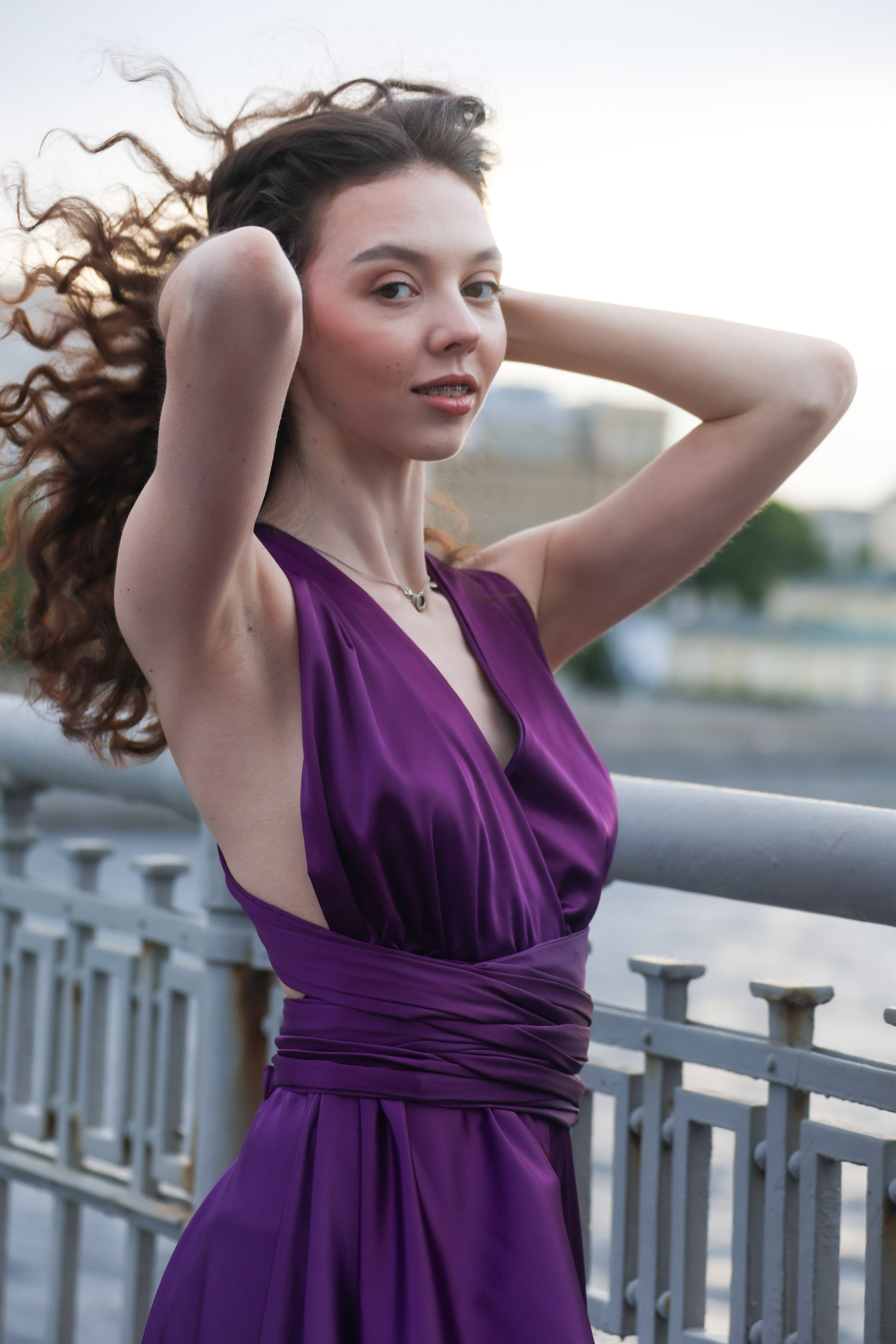 Анна. Большеохтинский мост. Фотограф состояний Марина Савинская