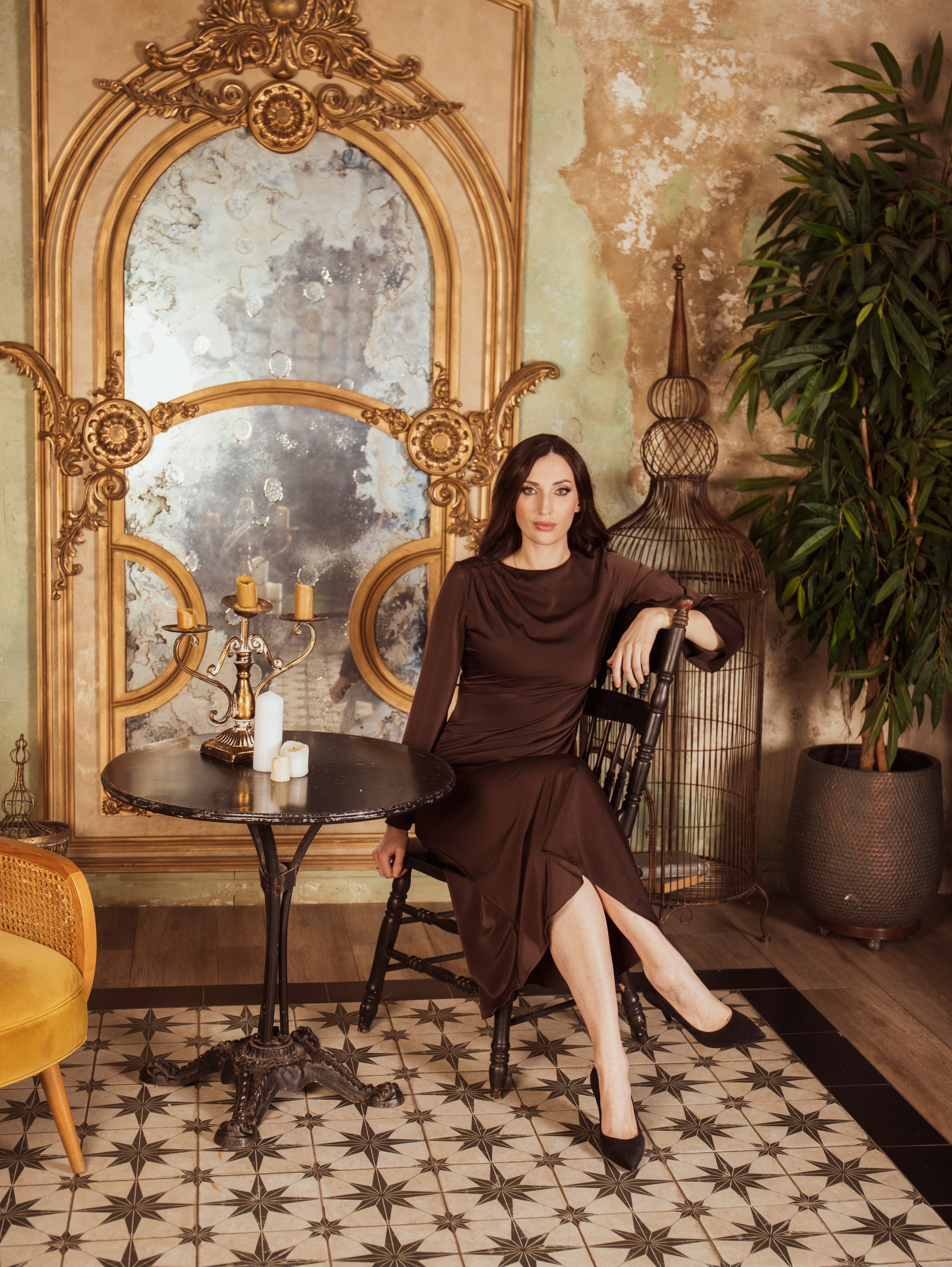 Мама с дочкой, новогодняя сьемка. Свадебный и семейный фотограф в Москве Мила Широких