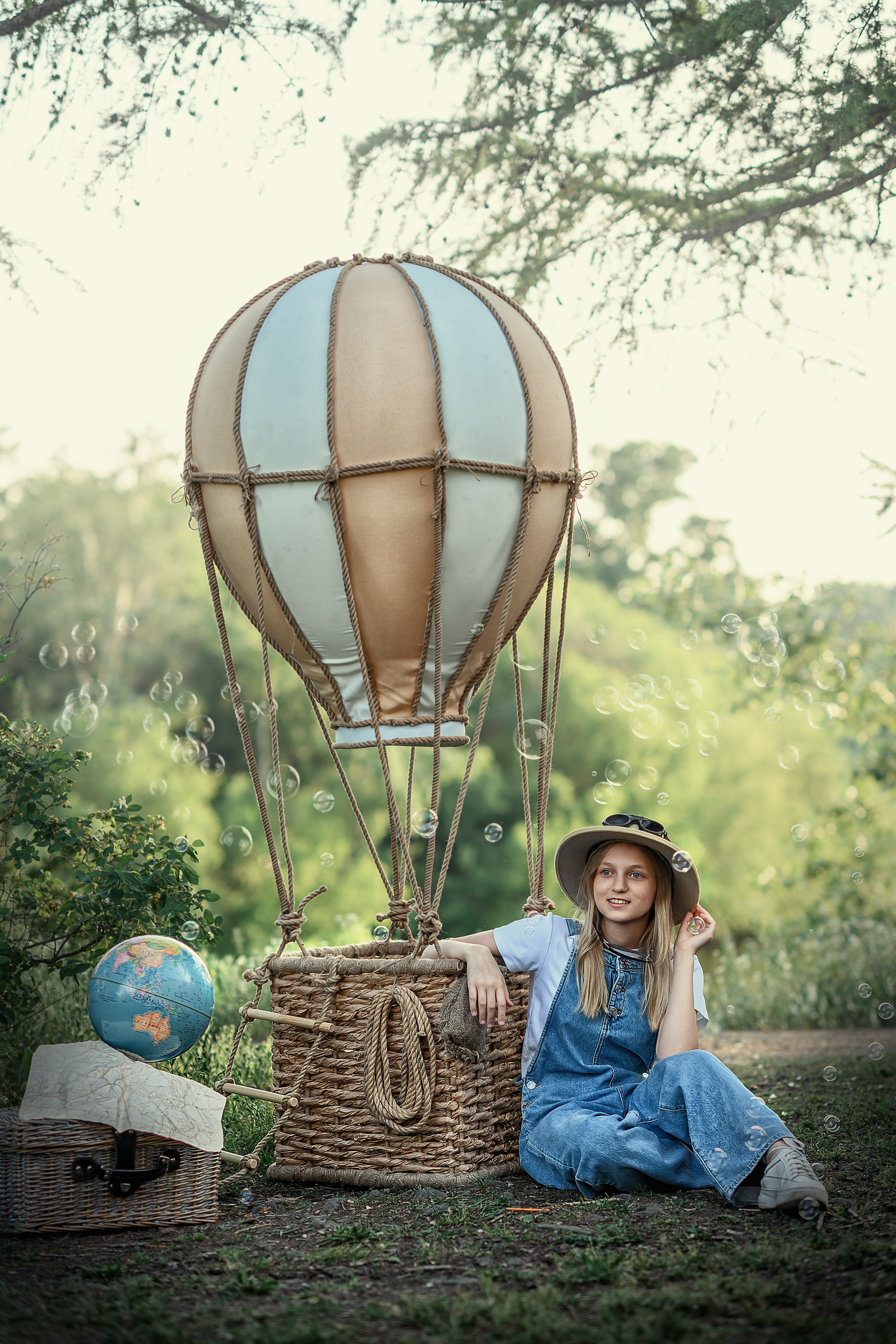 ВОЗДУШНЫЙ ШАР. Семейный фотограф Екатеринбург Лора Мур