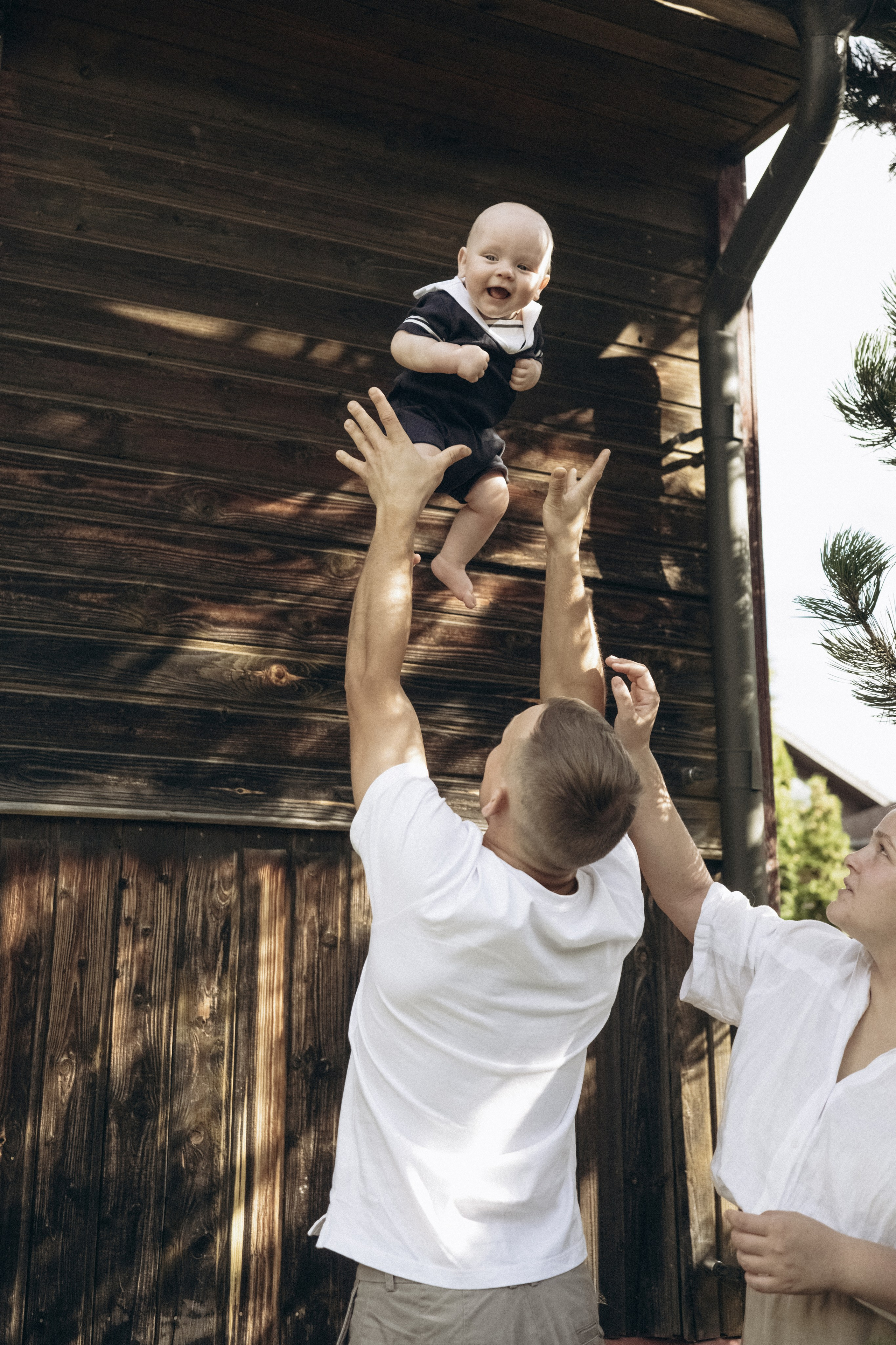 Тоня, Саша и Гаврюша. Семейный и детский фотограф в Санкт-Петербурге