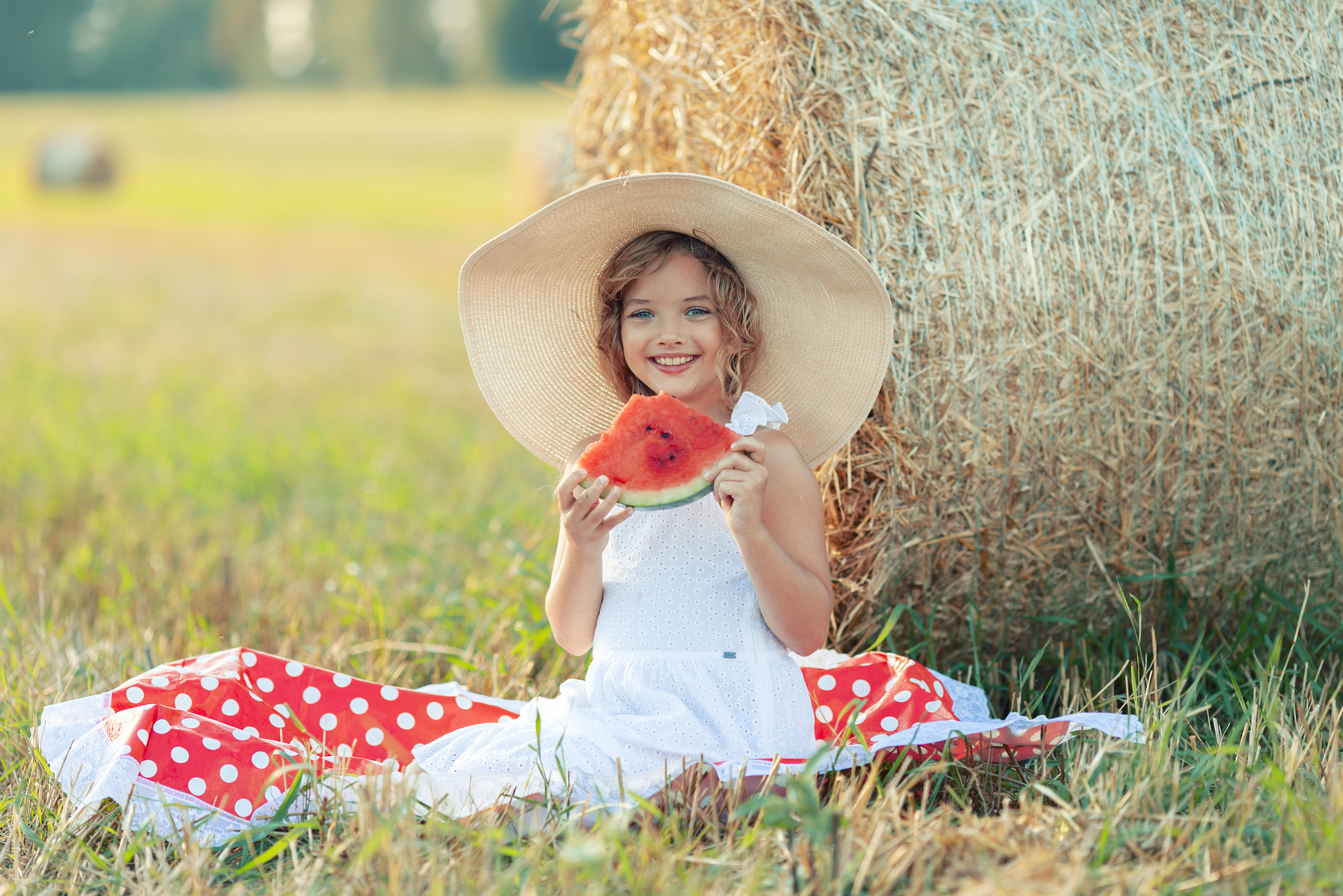 Таня. Арбузная фотосессия. Актерское и модельное портфолио. Фотограф в Москве Екатерина Коломеец