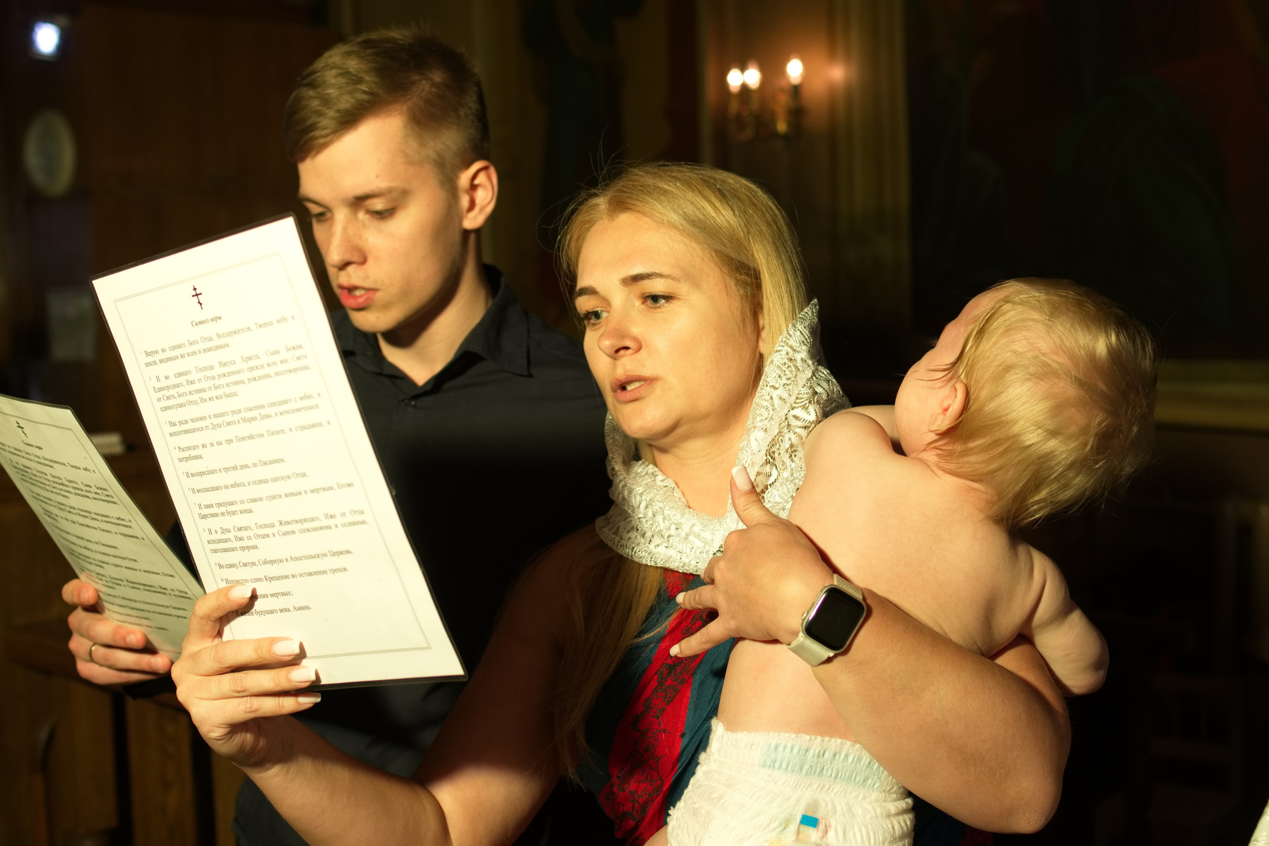 Крестины в Мячково. Семейный и детский фотограф Антон Зорин