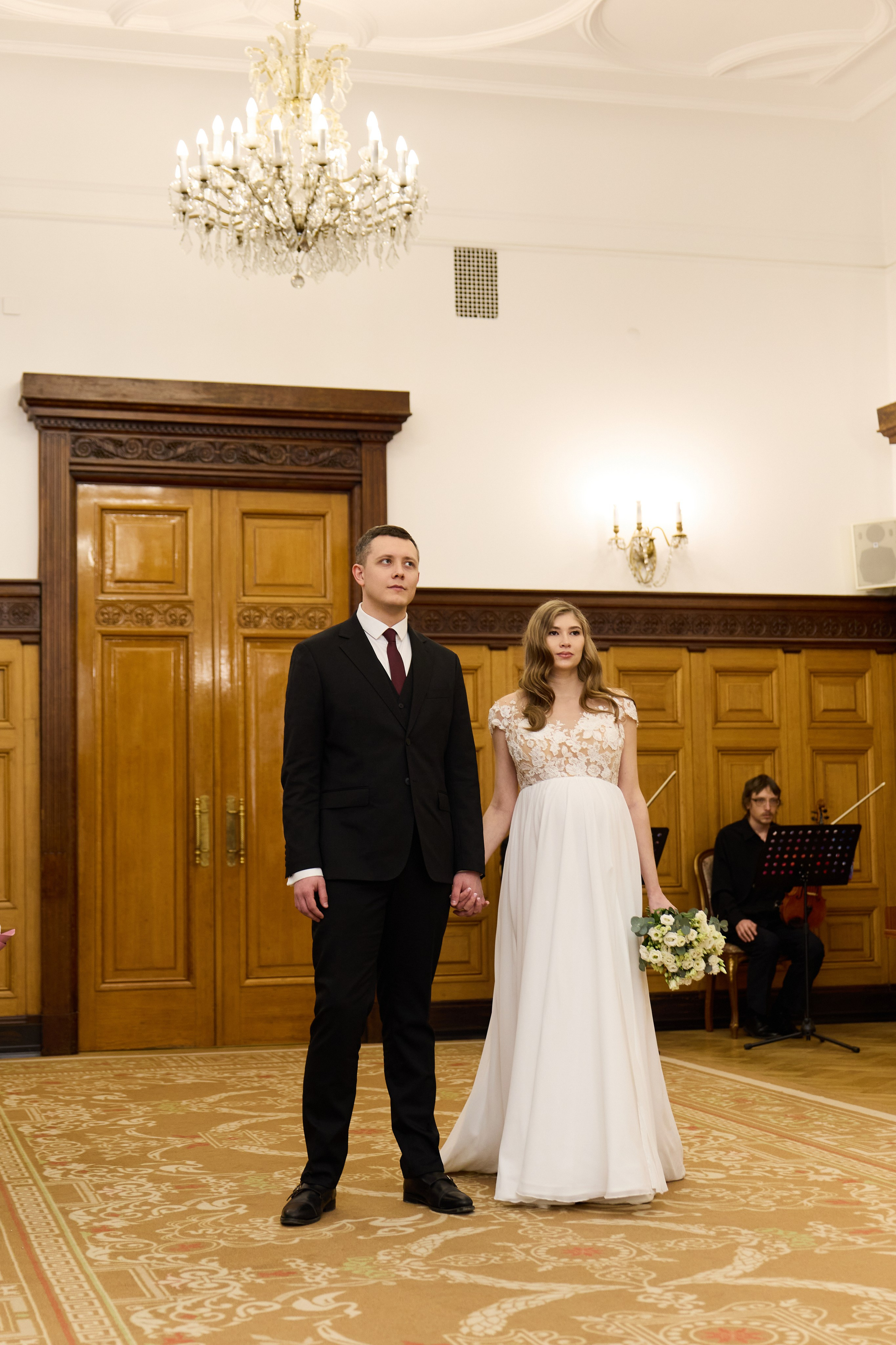 Маргарита и Дмитрий. Роспись в Грибоедовском ЗАГСе № 1. Любовь Юсупова. Фотограф