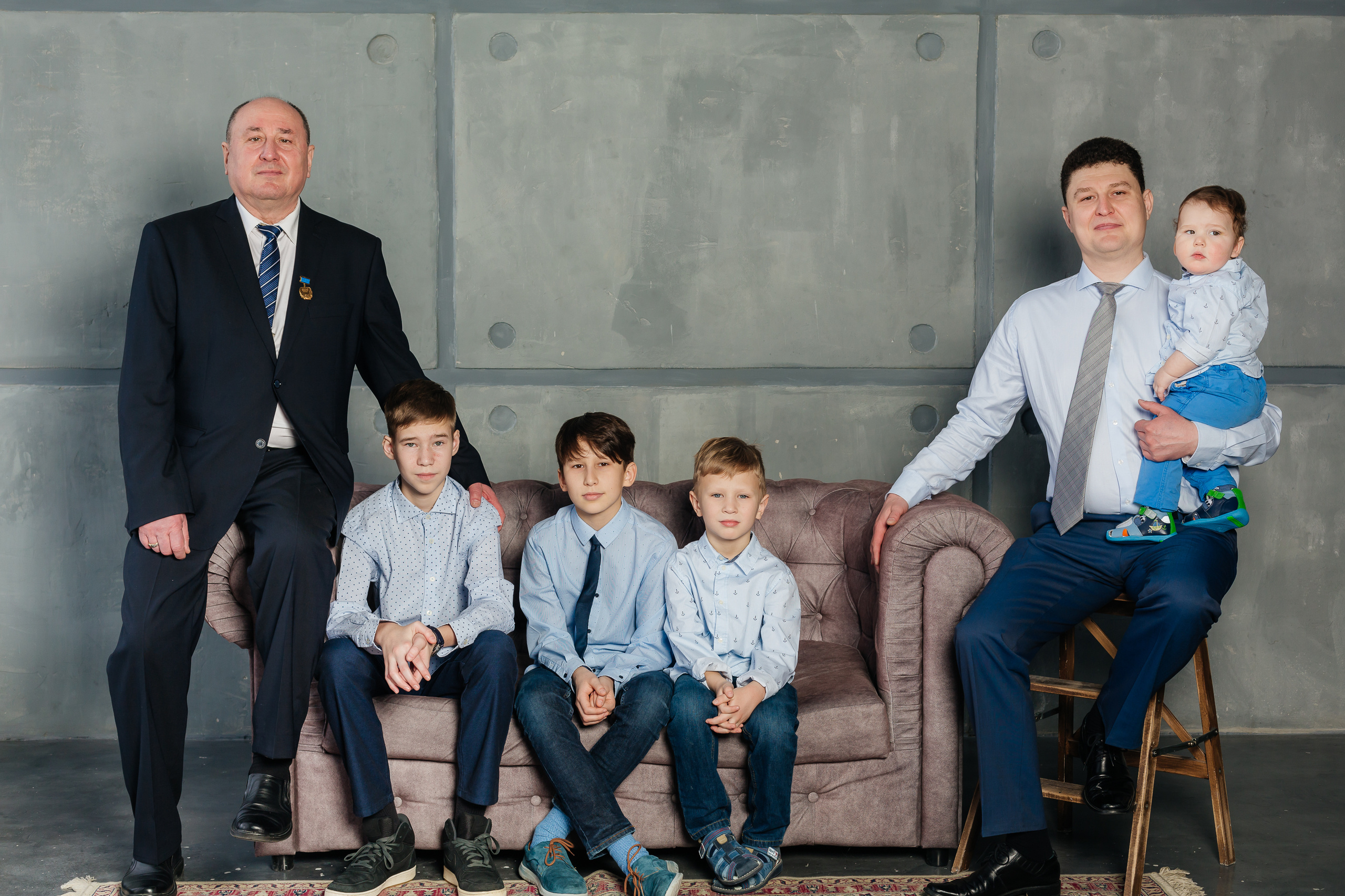 Фотосессия большой семьи. Свадебный и семейный фотограф в Новосибирске Ирина Дорошкова