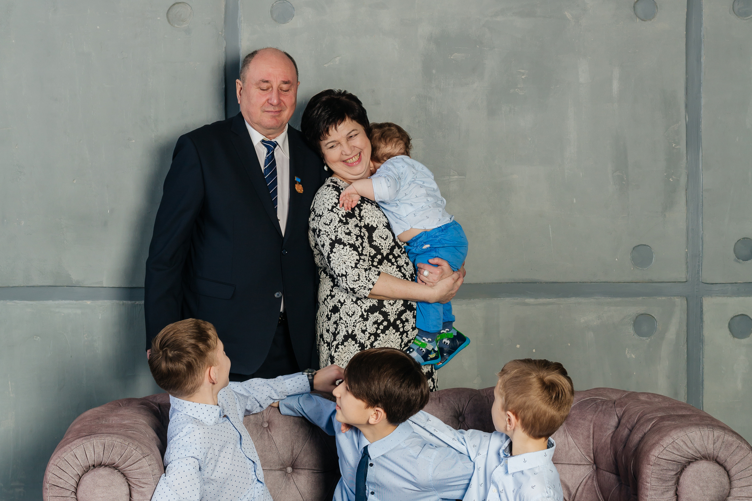 Фотосессия большой семьи. Свадебный и семейный фотограф в Новосибирске Ирина Дорошкова