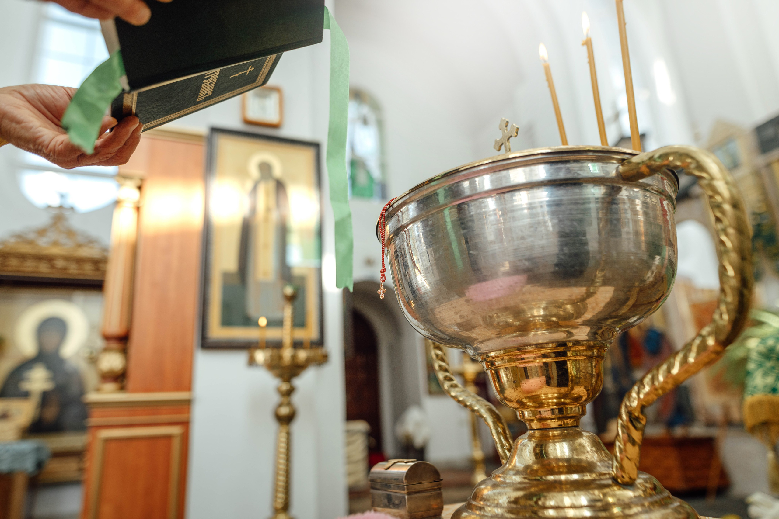 Крещение Мишель, гп. Ивенец, храм Ефросинии Полоцкой, август 2025