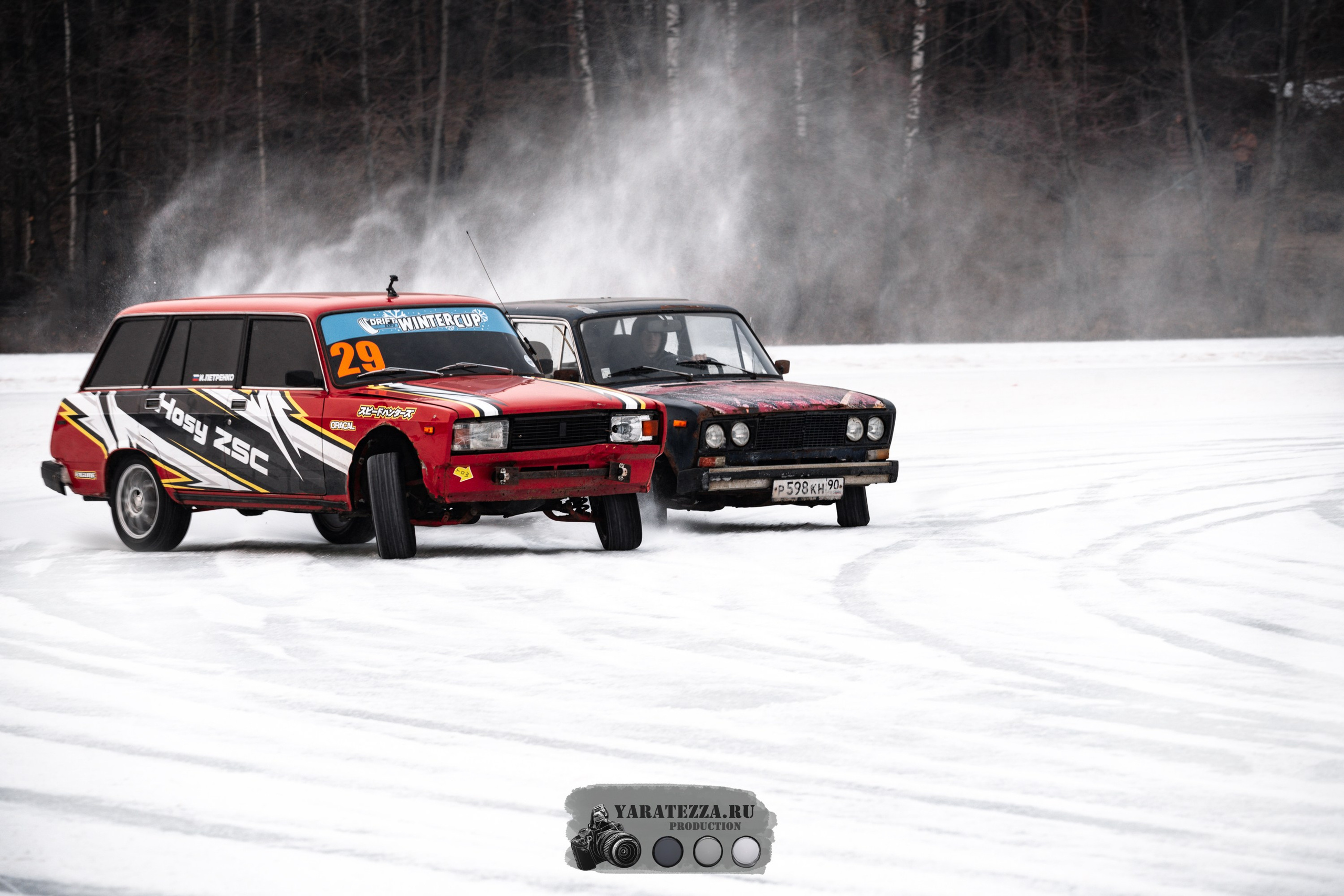 Тренировочный день на ледовой трассе. Yaratezza production