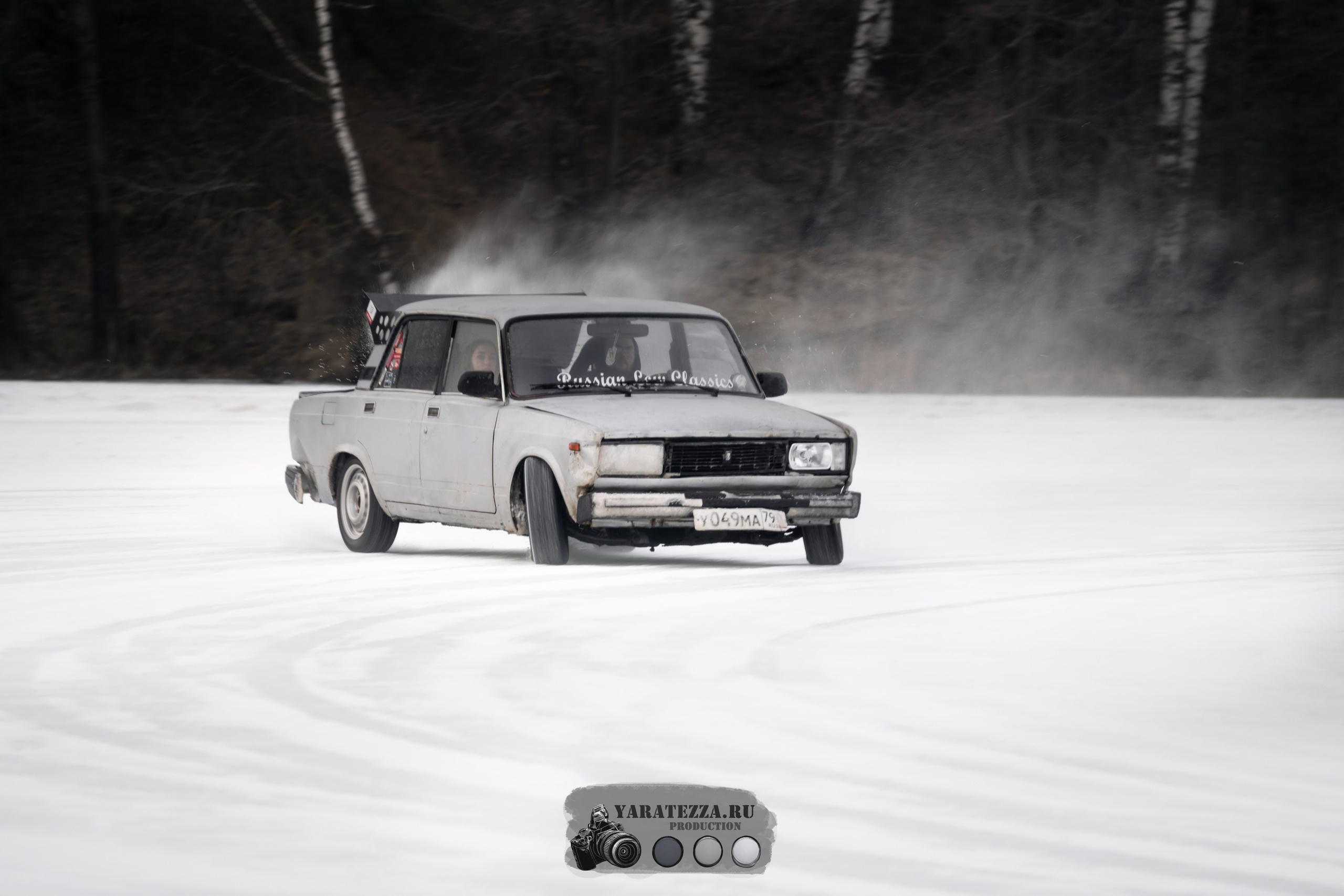 Тренировочный день на ледовой трассе. Yaratezza production