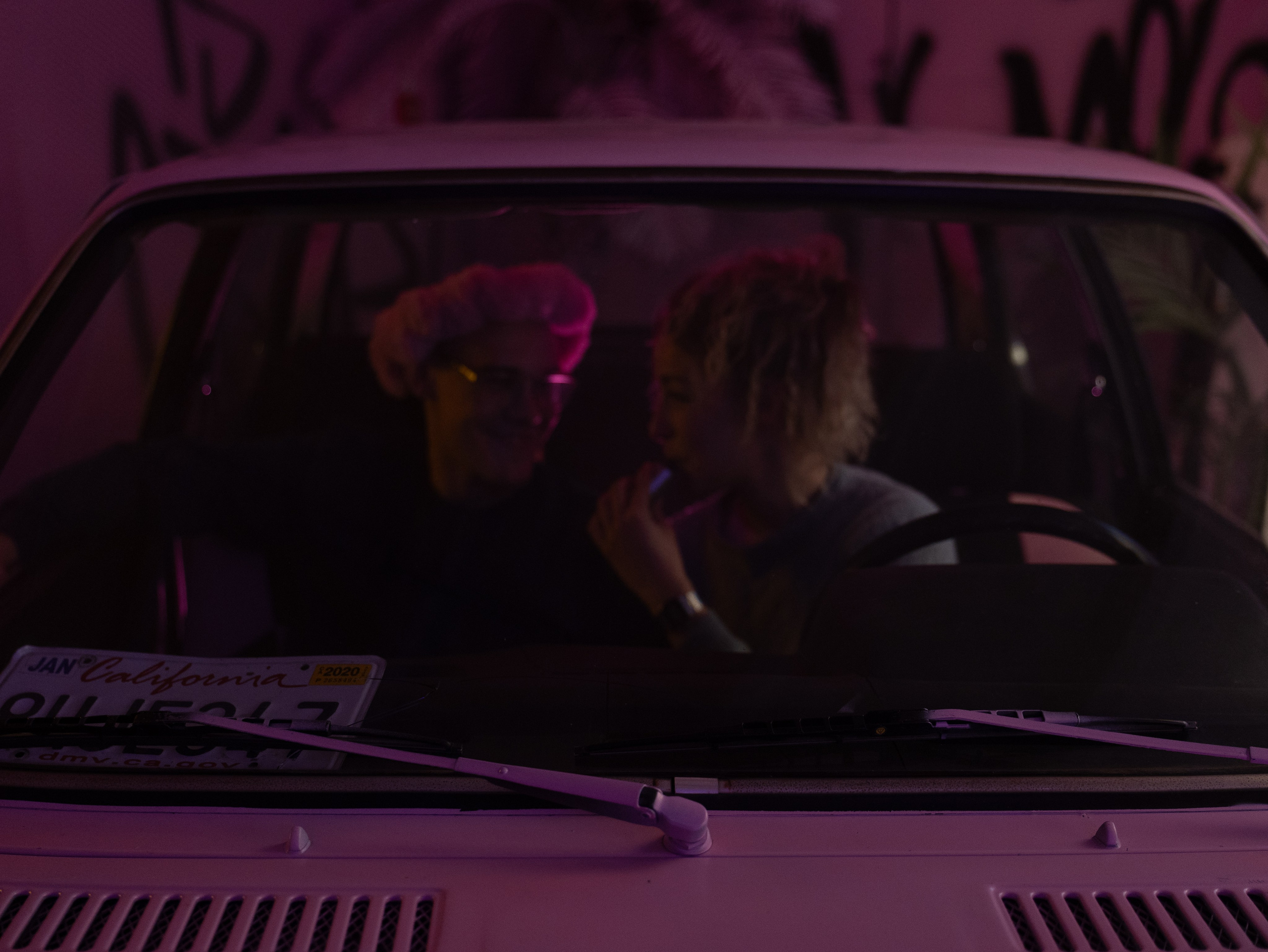 LoveStory с машиной в Москве. Свадебный фотограф Москва Вязьма и Смоленская область Анна Мазурова