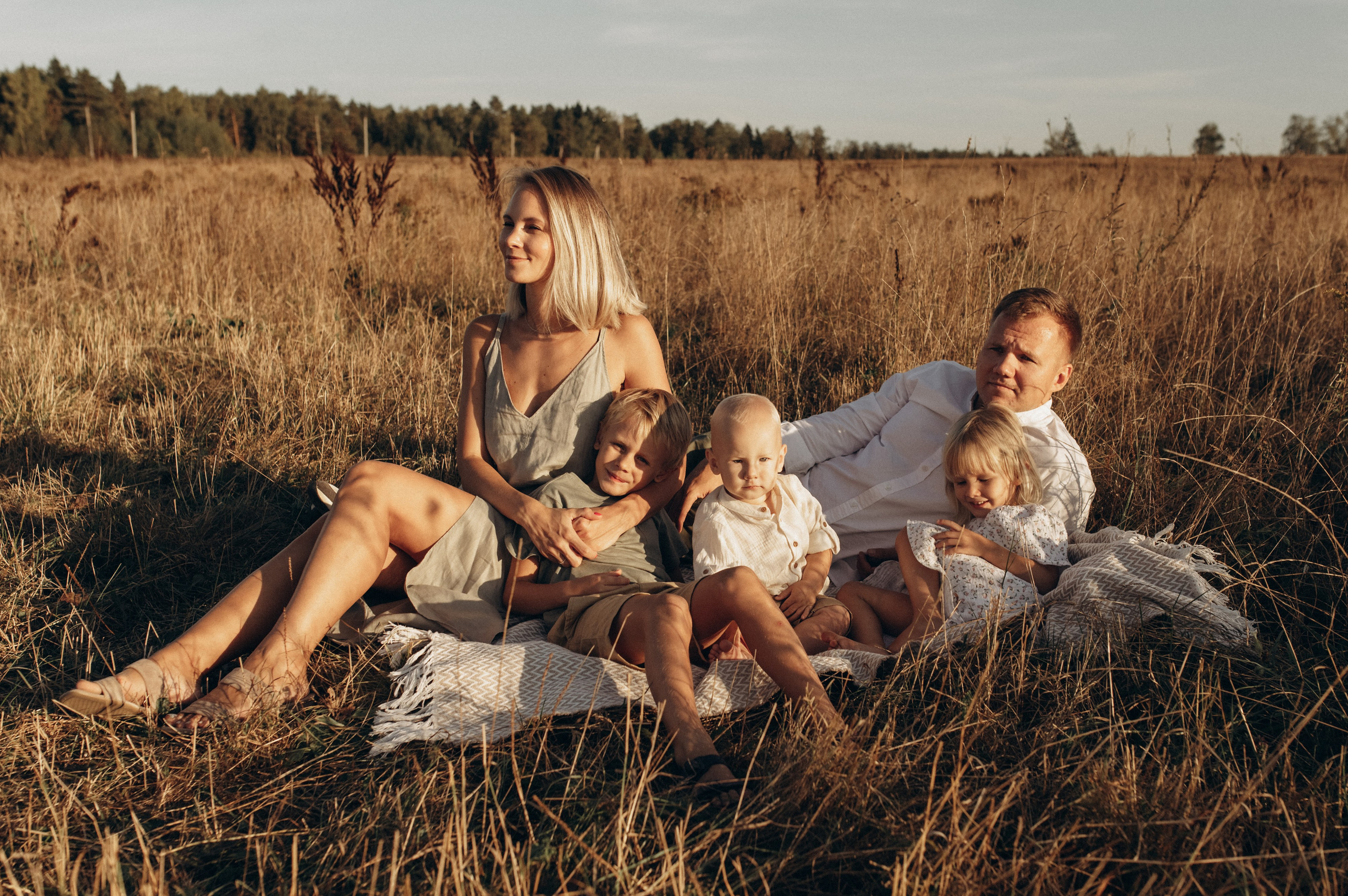 Егор, Оля, Лёва, Вера и Клим. Семейный фотограф МОСКВА/Королёв
