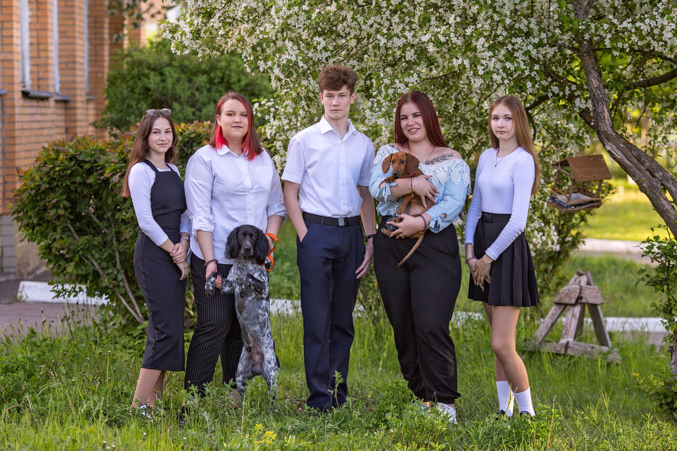 Коллективные фотосъемки для старших классов, в том числе на выпускные альбомы. Главная