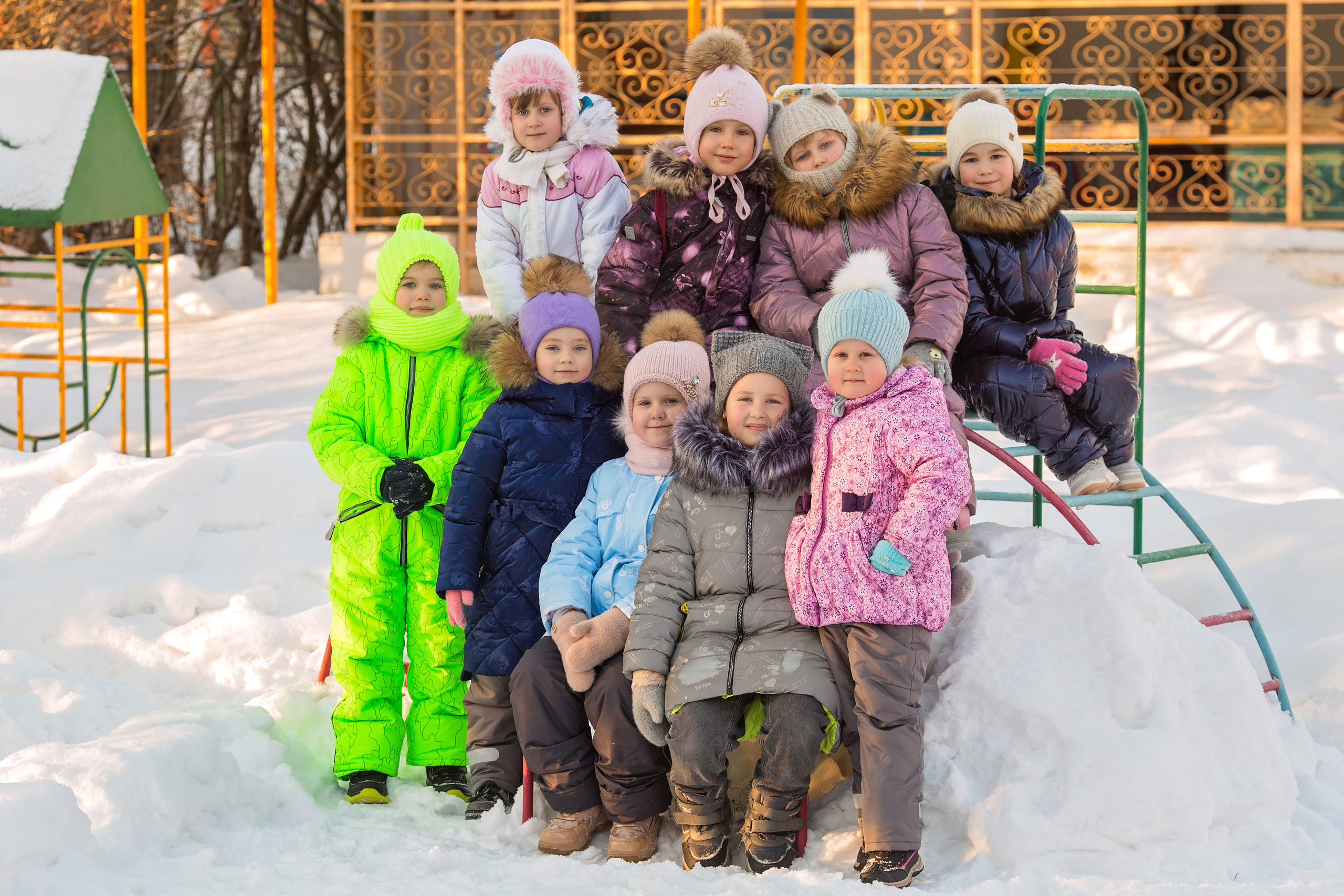 Коллективные фотосъемки для детских садов, в том числе на выпускные альбомы. Главная