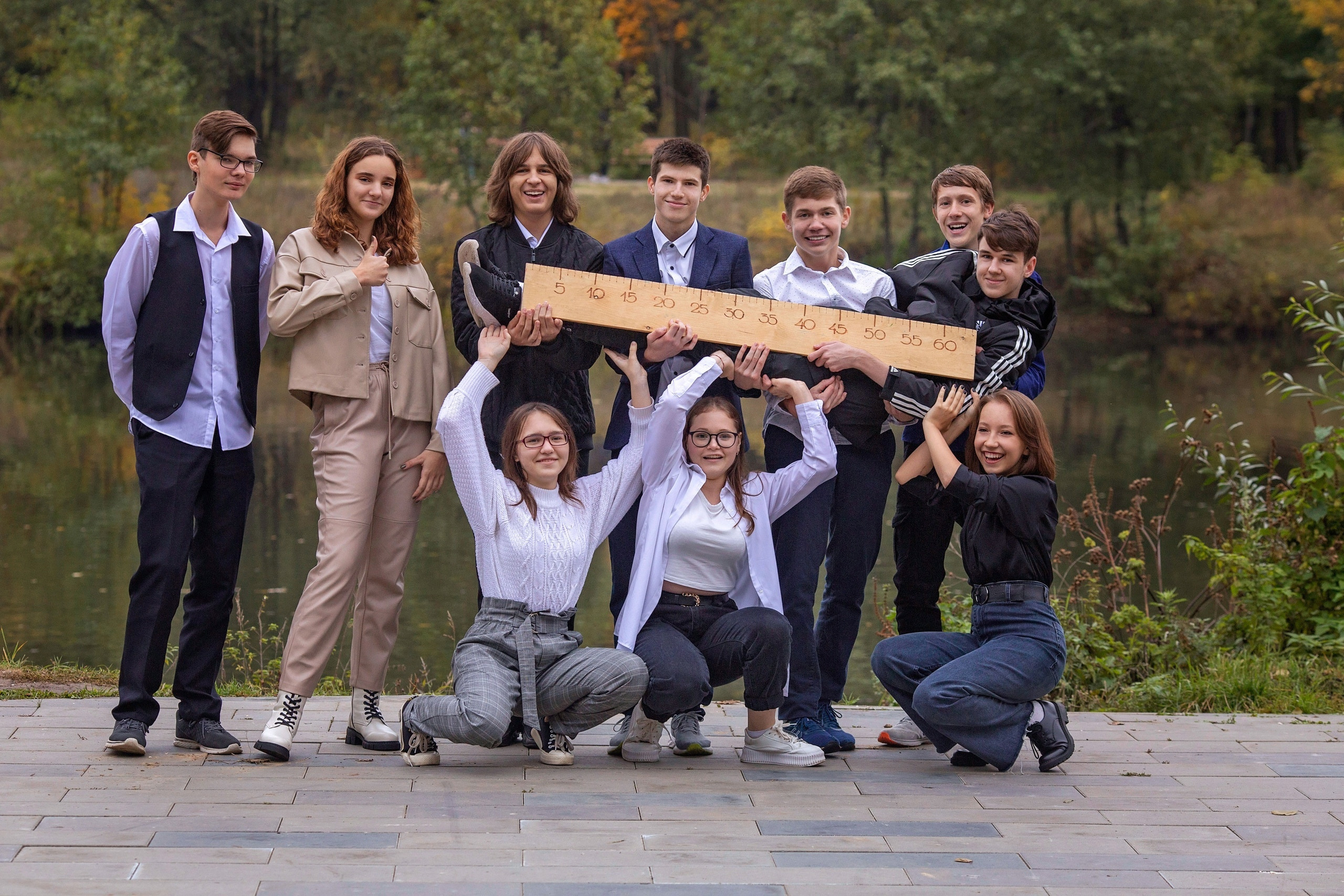 Коллективные фотосъемки для старших классов, в том числе на выпускные альбомы. Главная